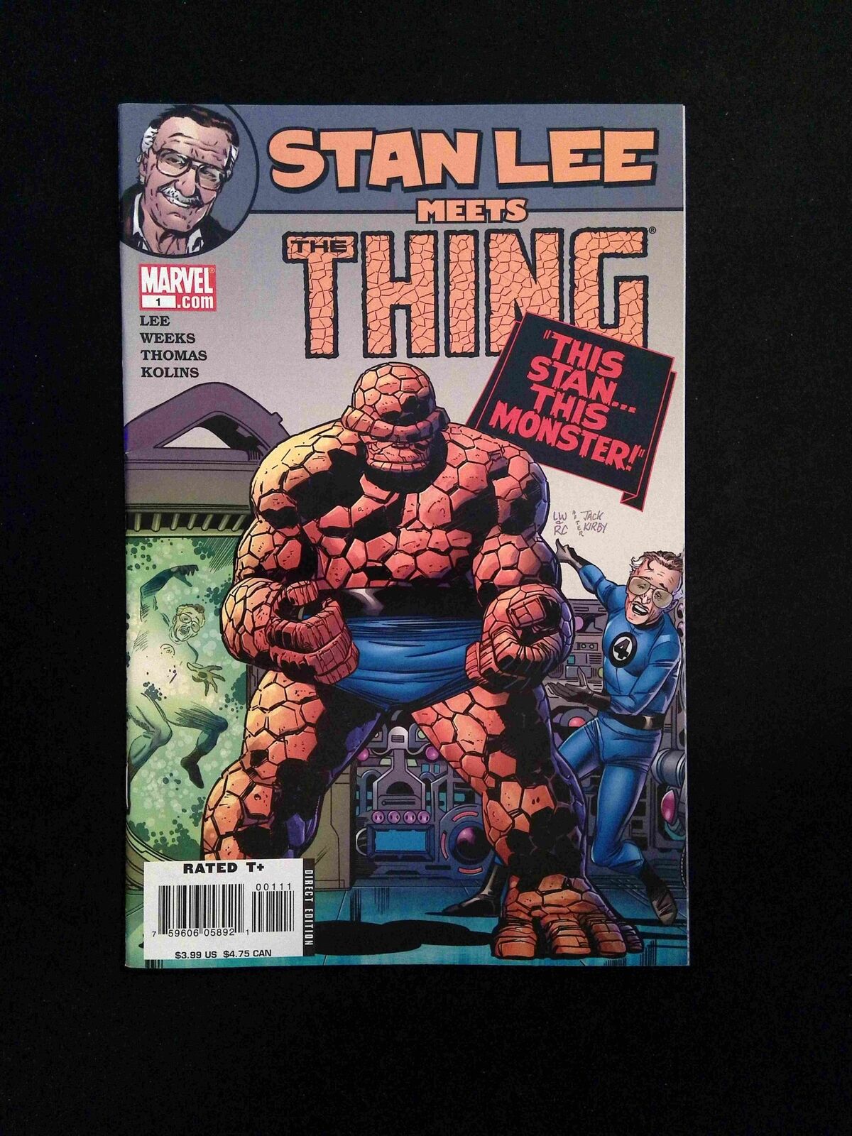 Stan Lee Meets The Thing #1 Marvel Comics 2006 VF+