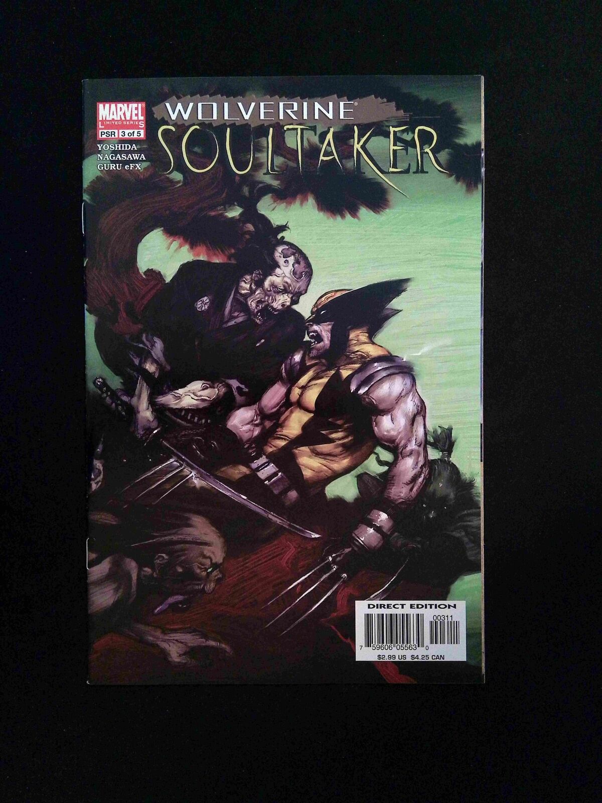 Wolverine Soultaker #3 Marvel Comics 2005 NM