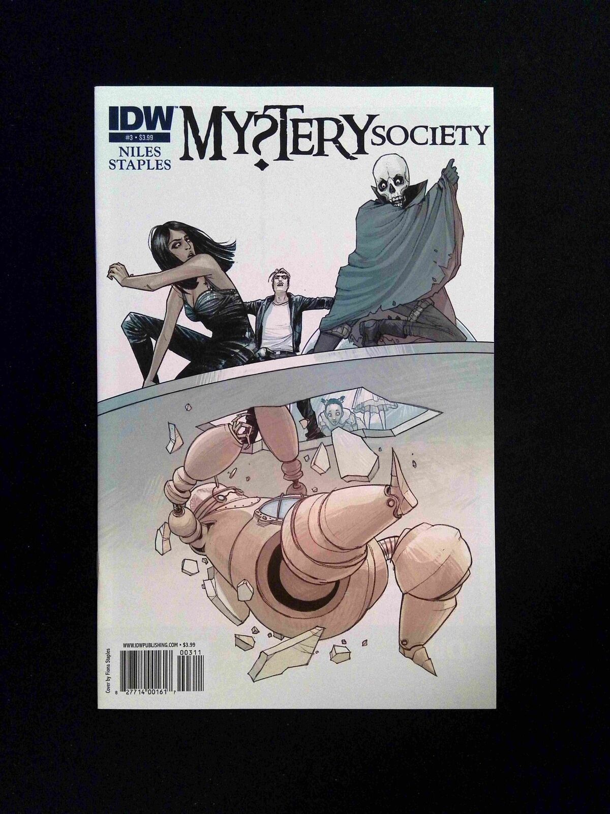 Mystery Society #3 IDW Comics 2010 NM