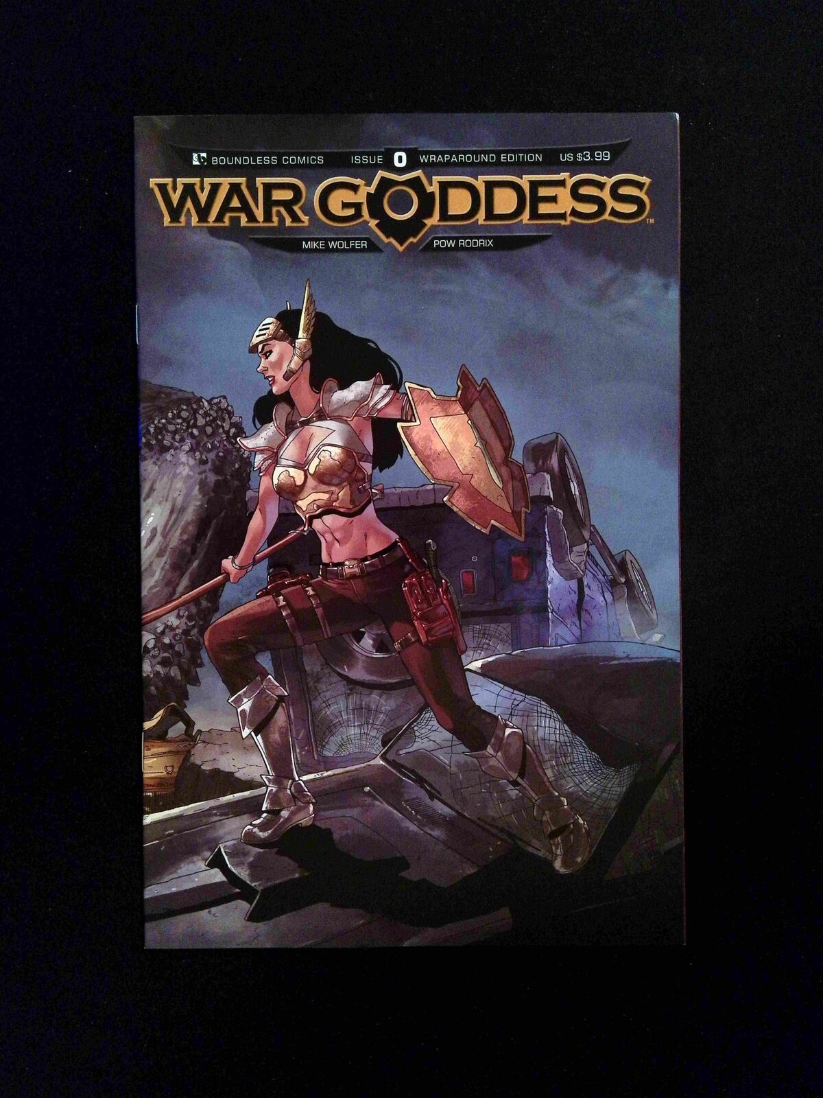 War Goddess #0WRAP BOUNDLESS Comics 2011 NM+