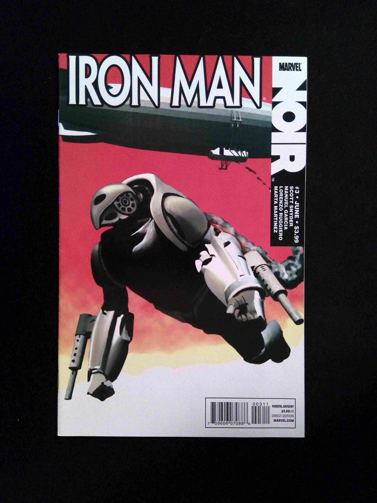 Iron Man Noir #3 Marvel Comics 2010 VF+