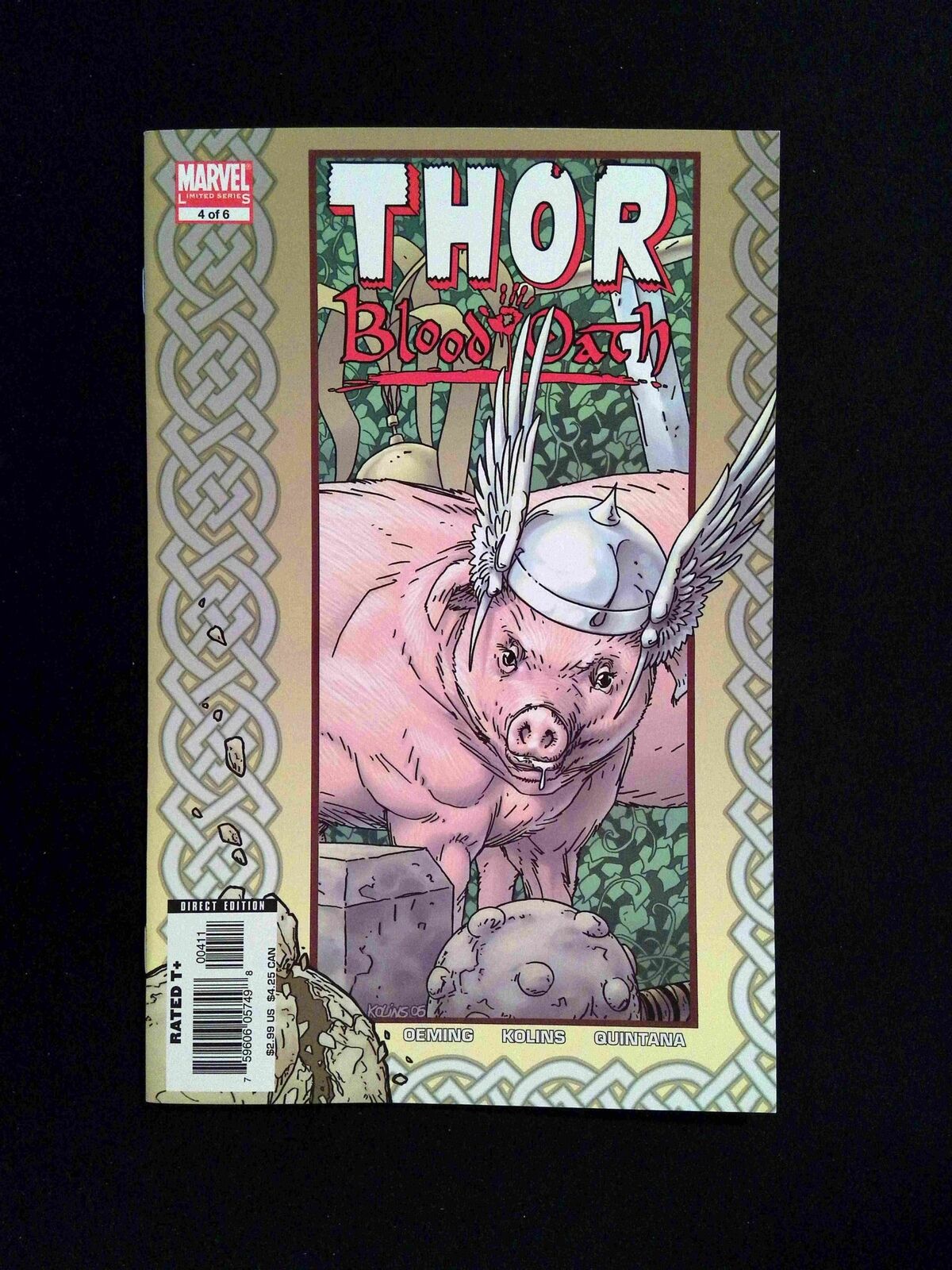 Thor Blood Oath #4 Marvel Comics 2006 NM-