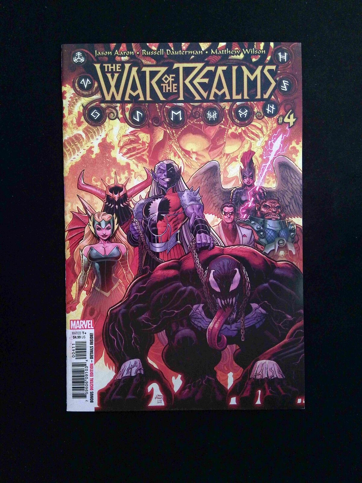War of the Realms #4 MARVEL Comics 2019 NM-