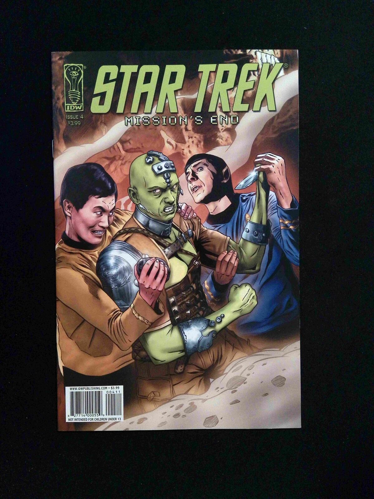 Star Trek Mission's End #4 IDW Comics 2009 NM-