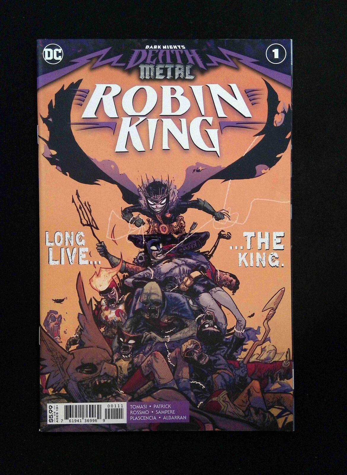 Dark Nights Death Metal Robin King #1 DC Comics 2020 NM+