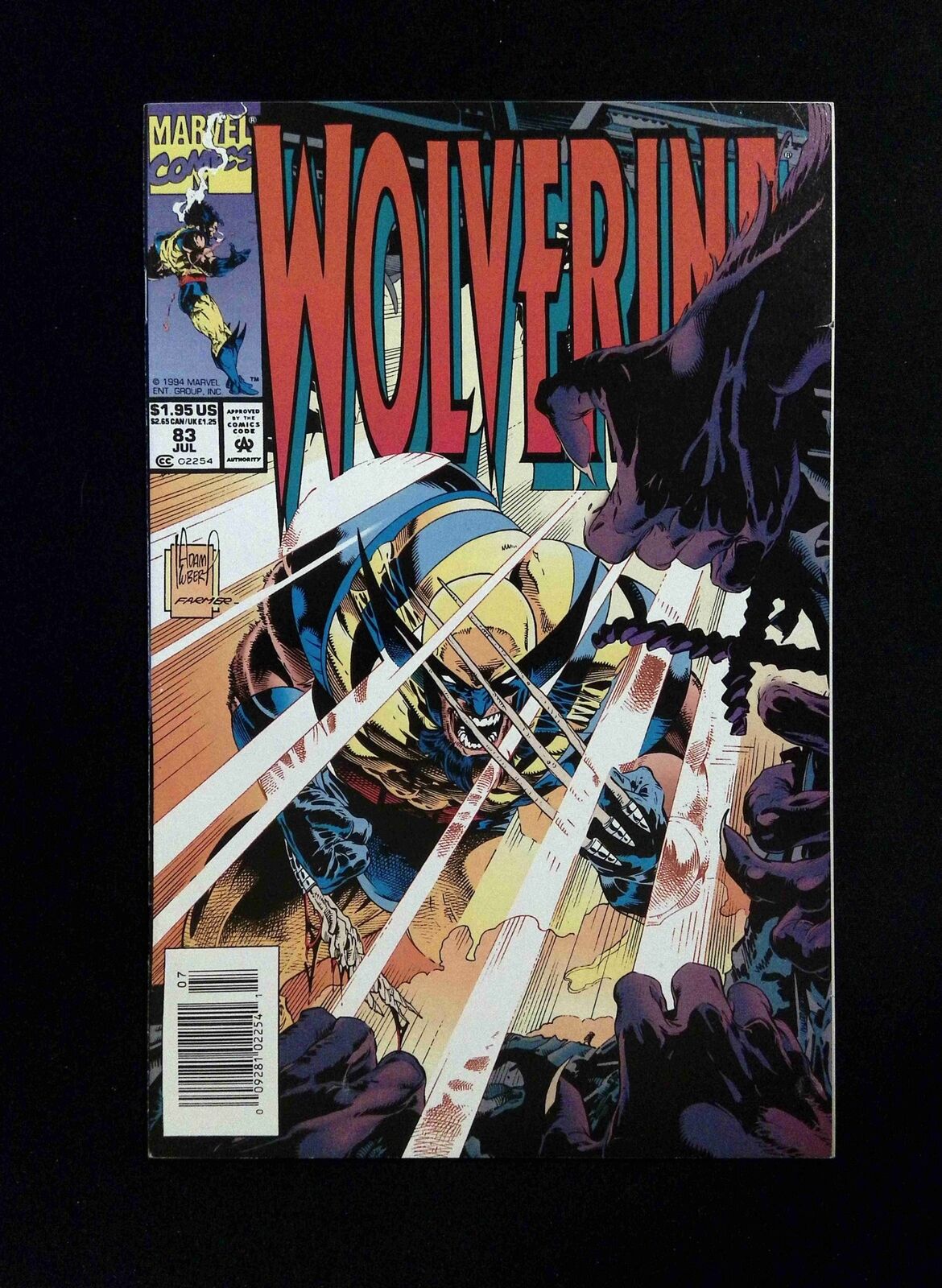 Wolverine #83 MARVEL Comics 1994 VF+ NEWSSTAND