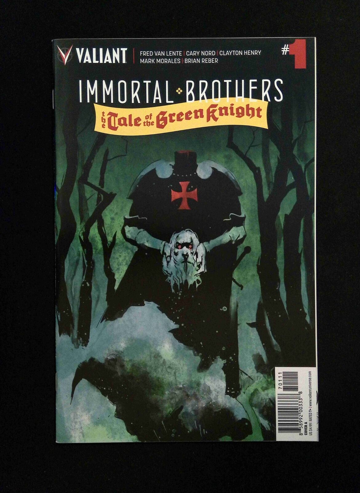 Immortal Brothers The Tale of the Green Knight #1 VALIANT Comics 2017 NM