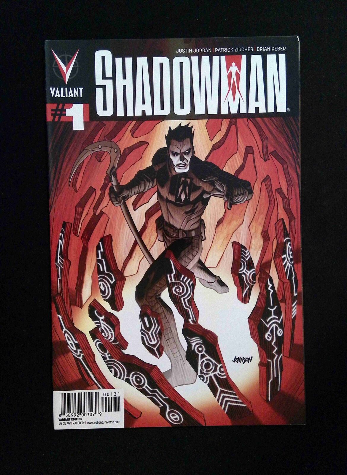 Shadowman #1C (4TH SERIES) VALIANT Comics 2012 NM 1:20 ratio variant