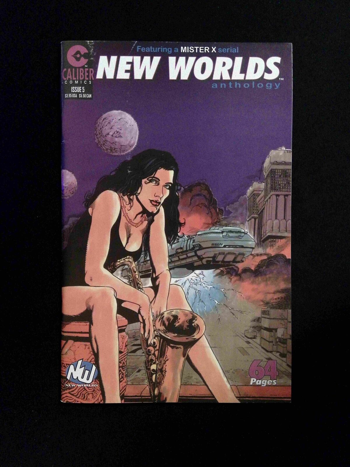 New Worlds #5 CALIBER Comics 1996 VF+