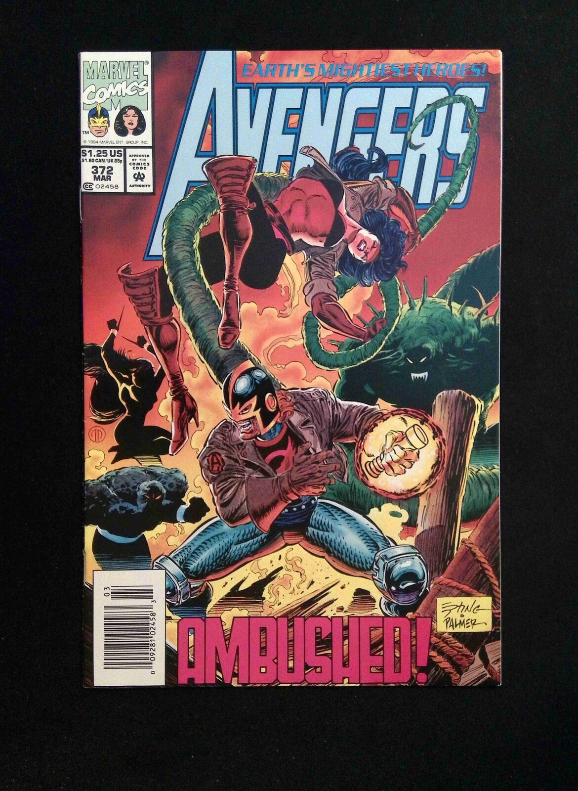 Avengers #372 MARVEL Comics 1994 VF+ NEWSSTAND