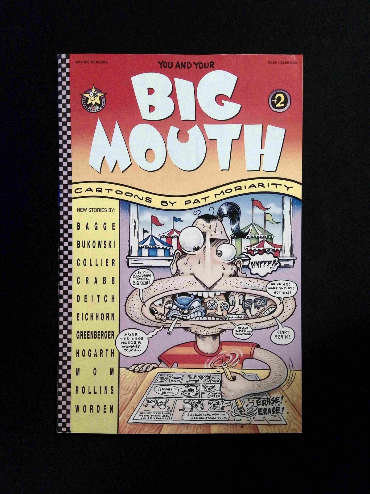 You and Your Big Mouth #2 STARHEAD/FANTAGRAPHICS Comics 1993 VF+