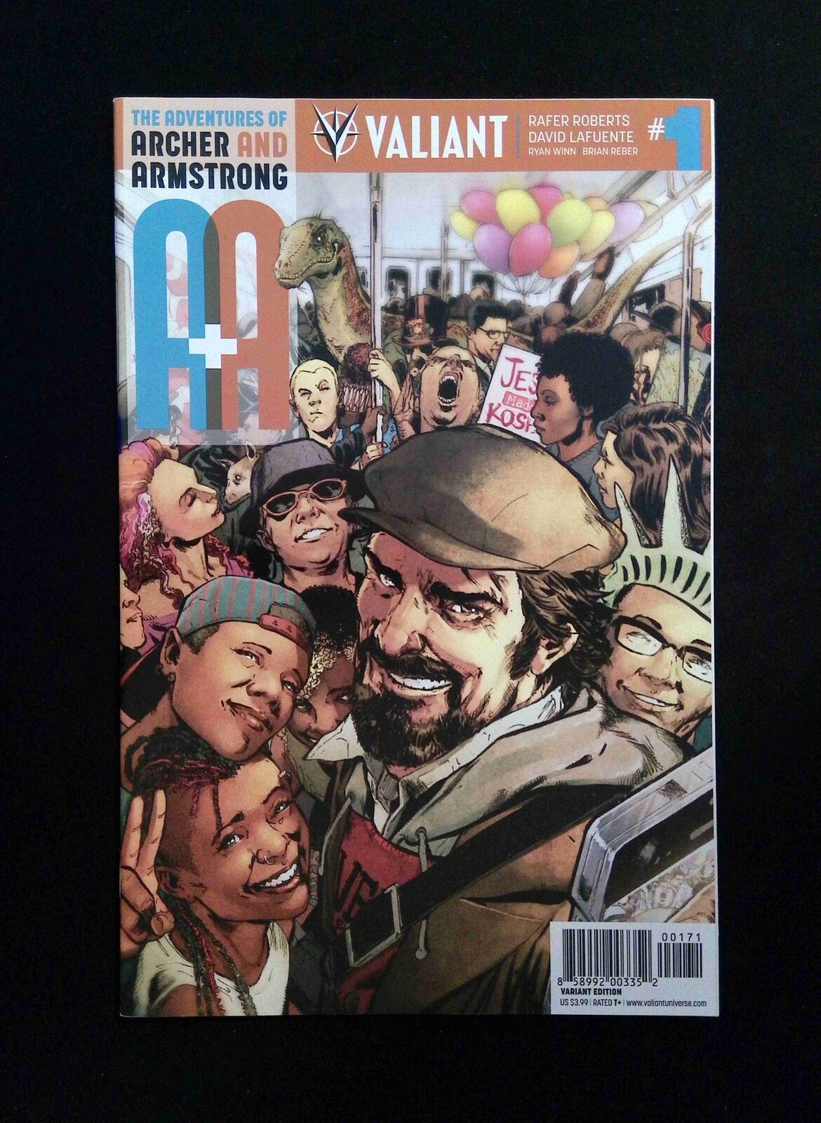 A and A Archer and Armstrong #1G VALIANT Comics 2016 NM JIMENEZ VARIANT