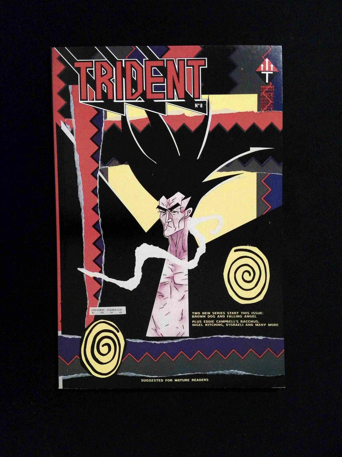 Trident #8 TRIDENT Comics 1990 NM+