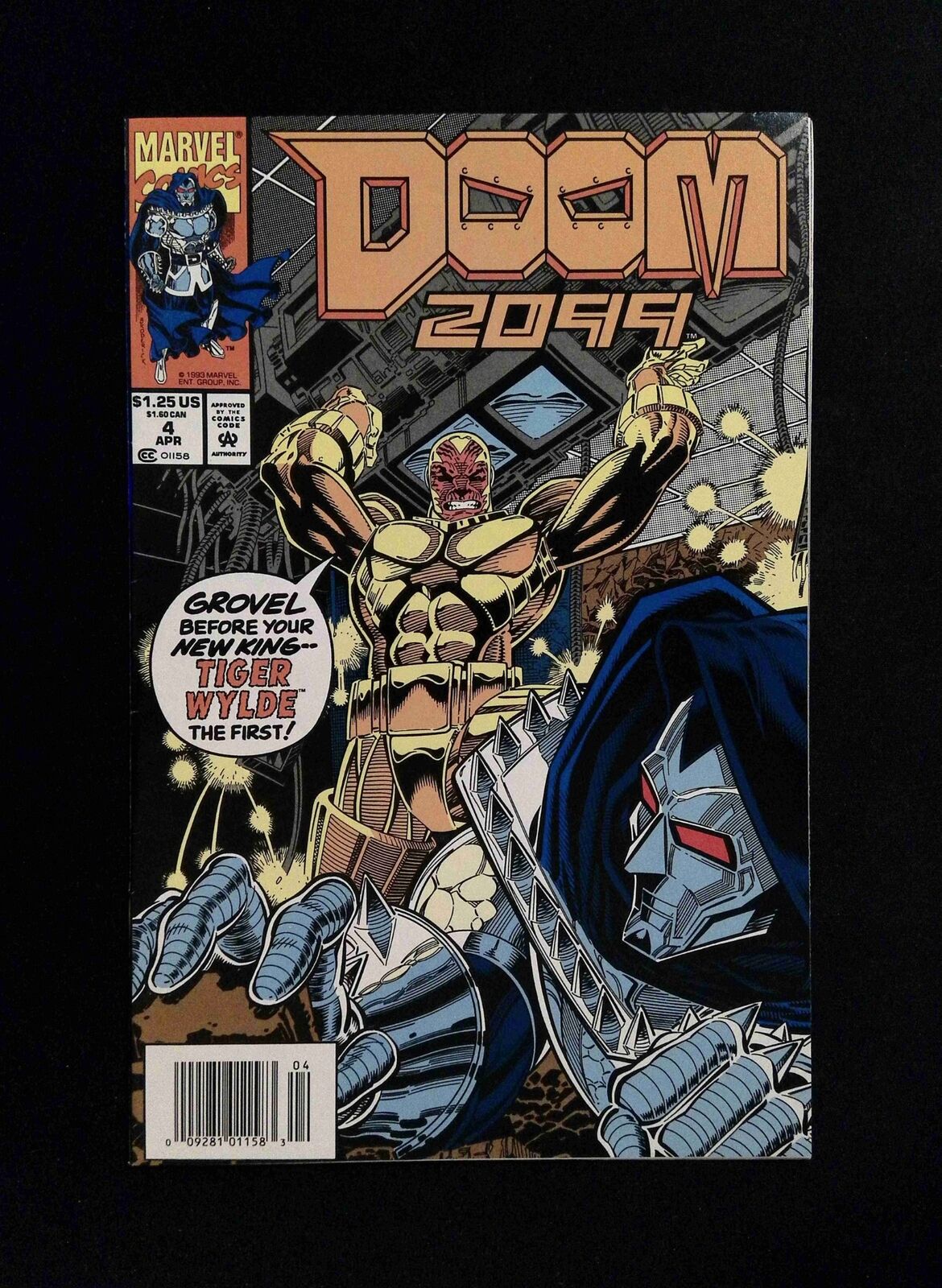 Doom 2099 #4 MARVEL Comics 1993 VF+ NEWSSTAND