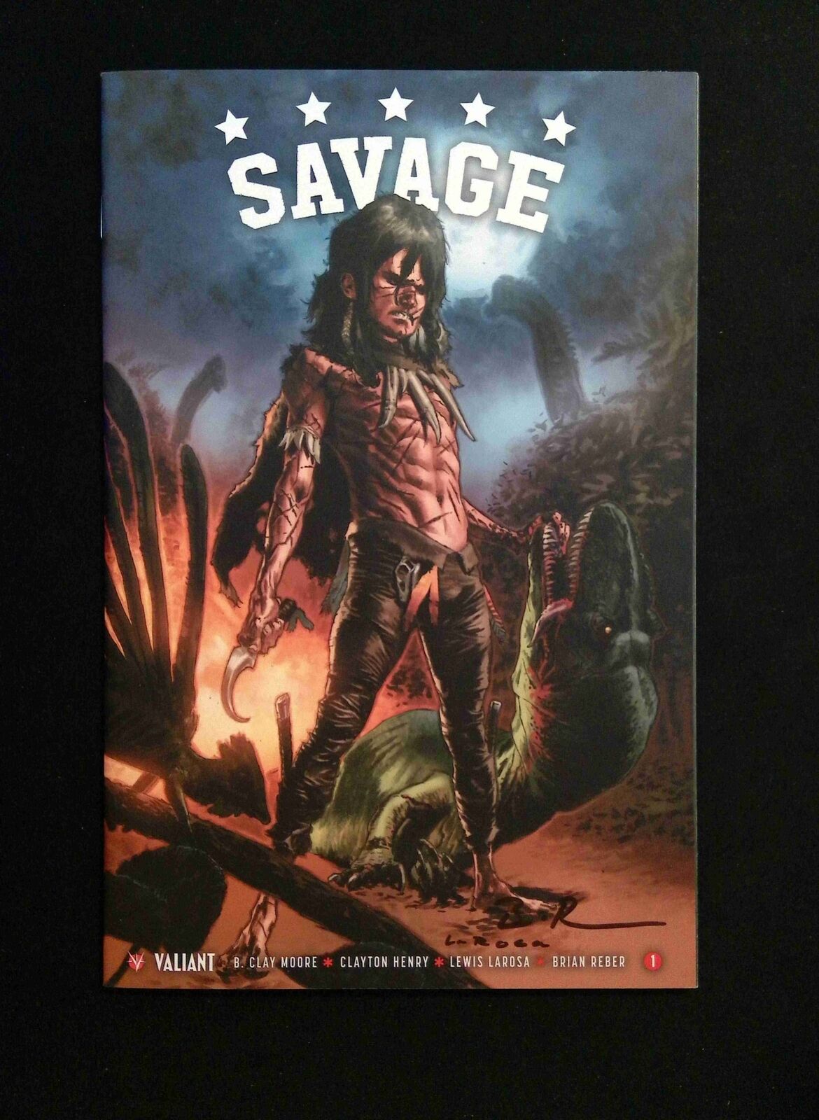Savage Tpb By B. Clay Moore #1-1ST VALIANT Comics 2017 NM+
