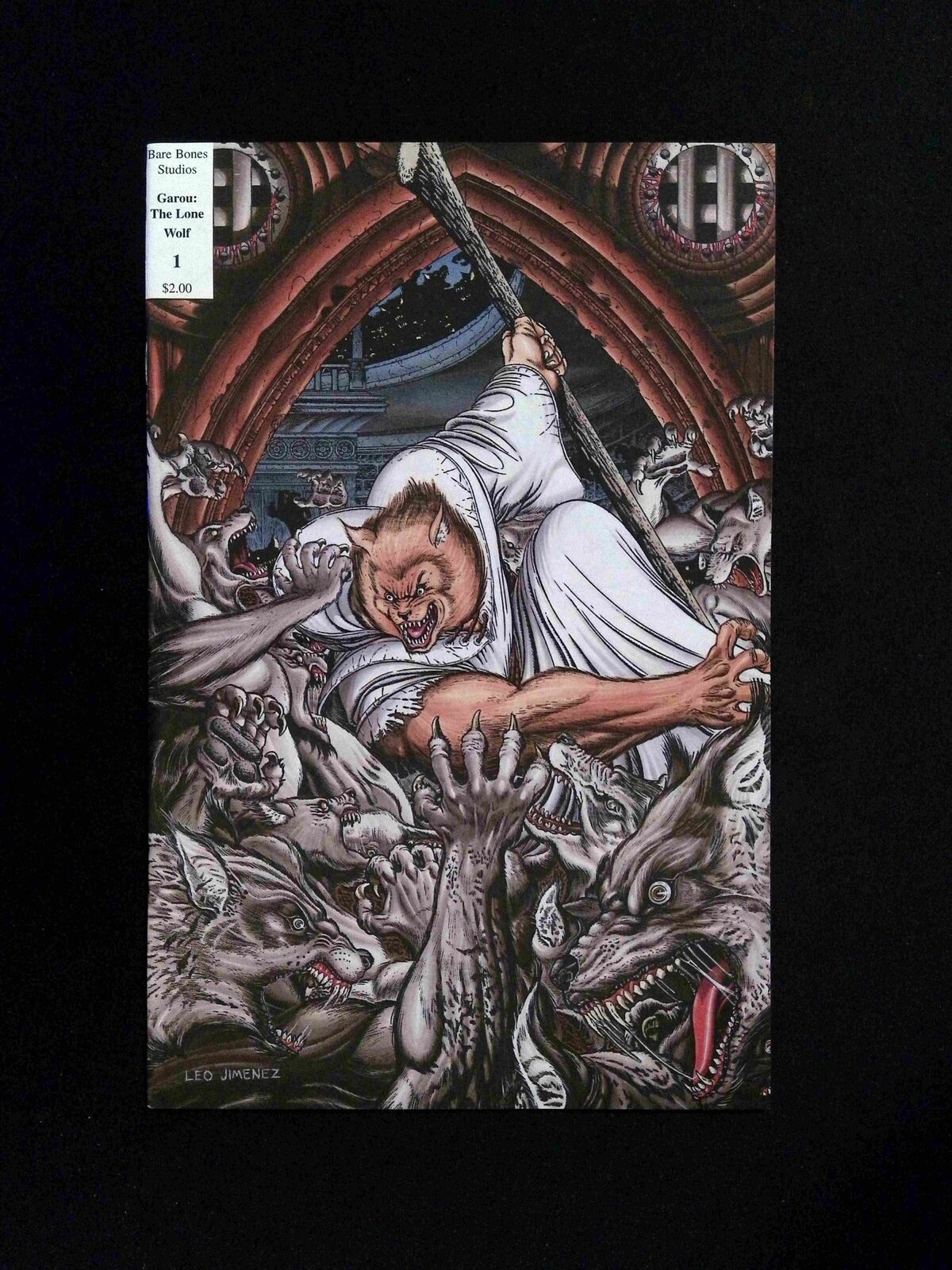 Garou the Lone Wolf #1 BARES BONES Comics 1999 VF/NM