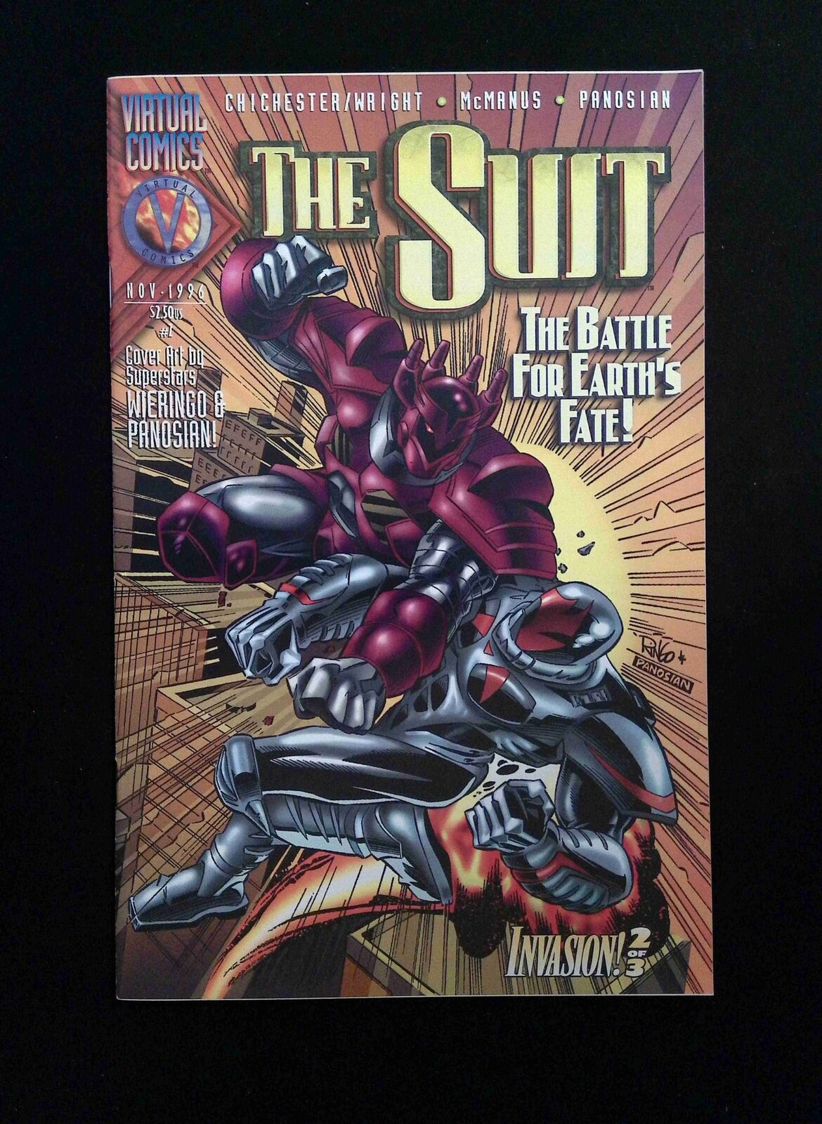 Suit #2 VIRTUAL Comics 1997 NM-
