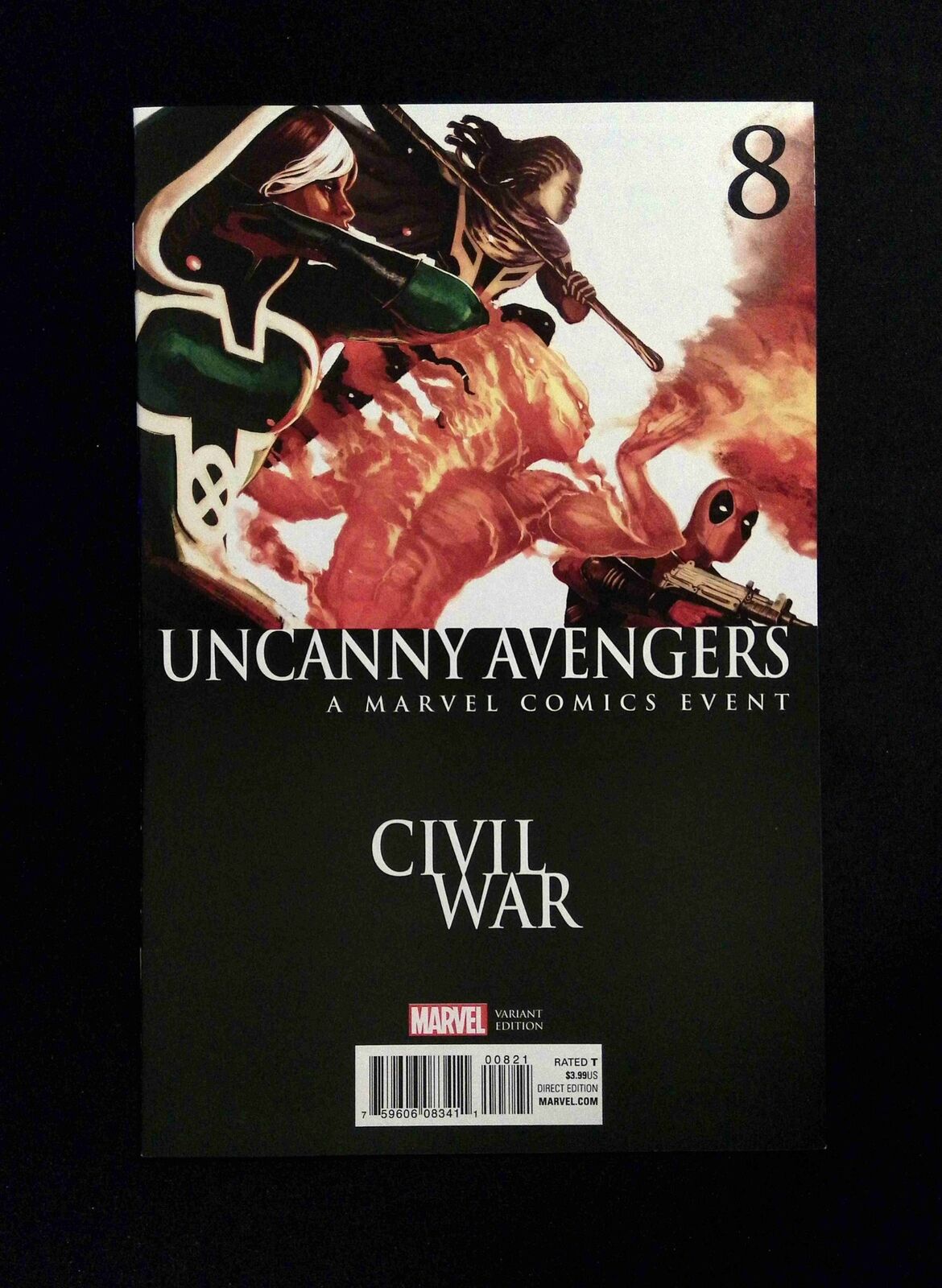Uncanny Avengers #8B (3RD SERIES) MARVEL Comics 2016 NM- HANS VARIANT