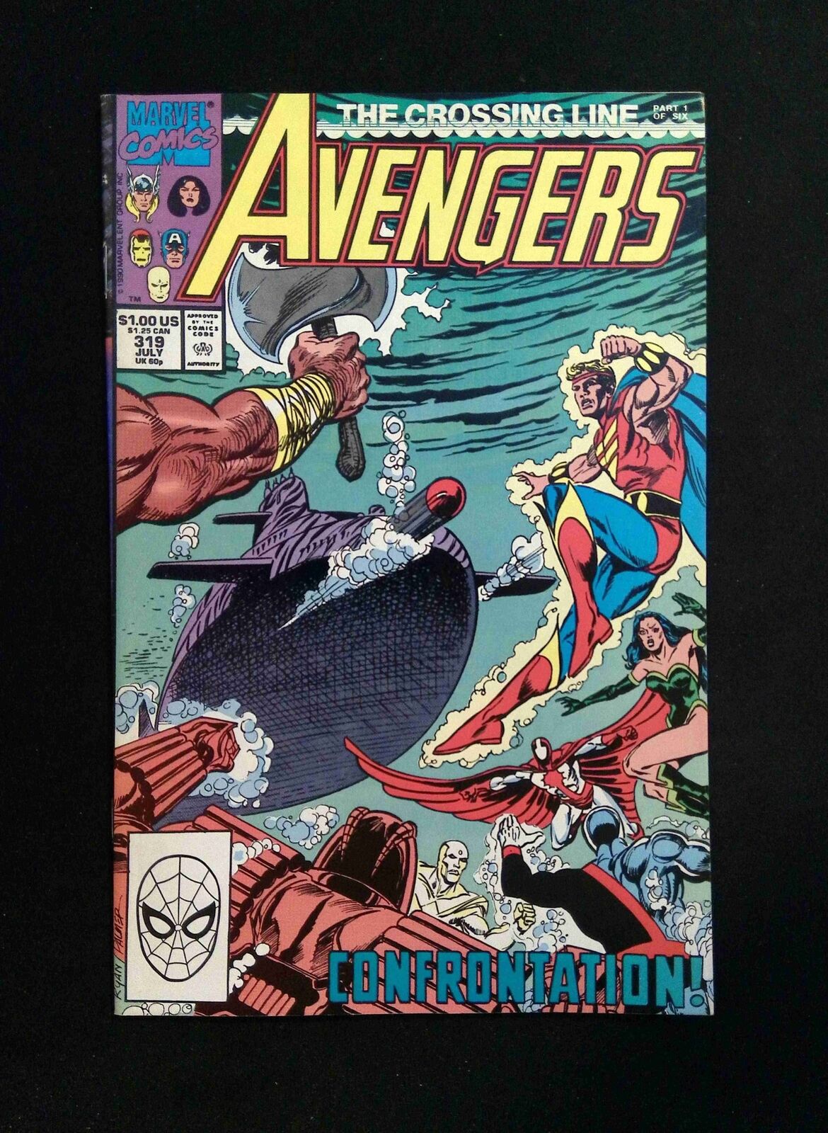 Avengers #319 MARVEL Comics 1990 VF+