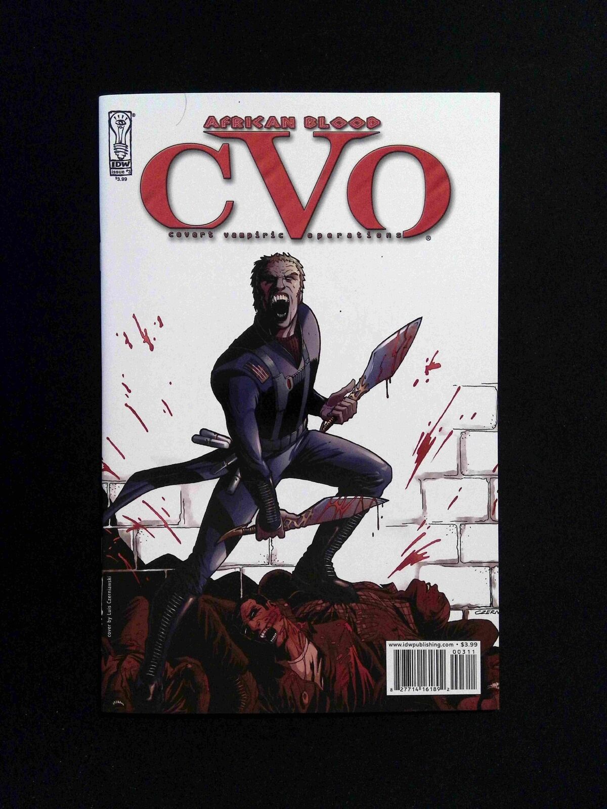 CVO African Blood #3 IDW Comics 2007 NM+