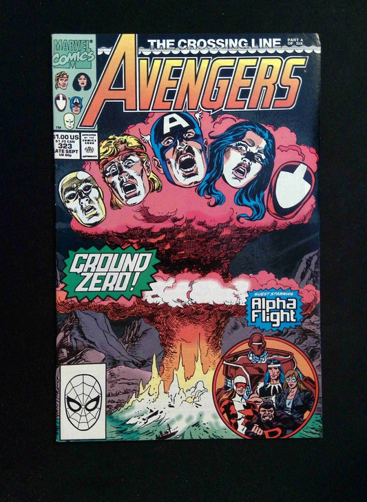 Avengers  #323  MARVEL Comics 1990 VF+