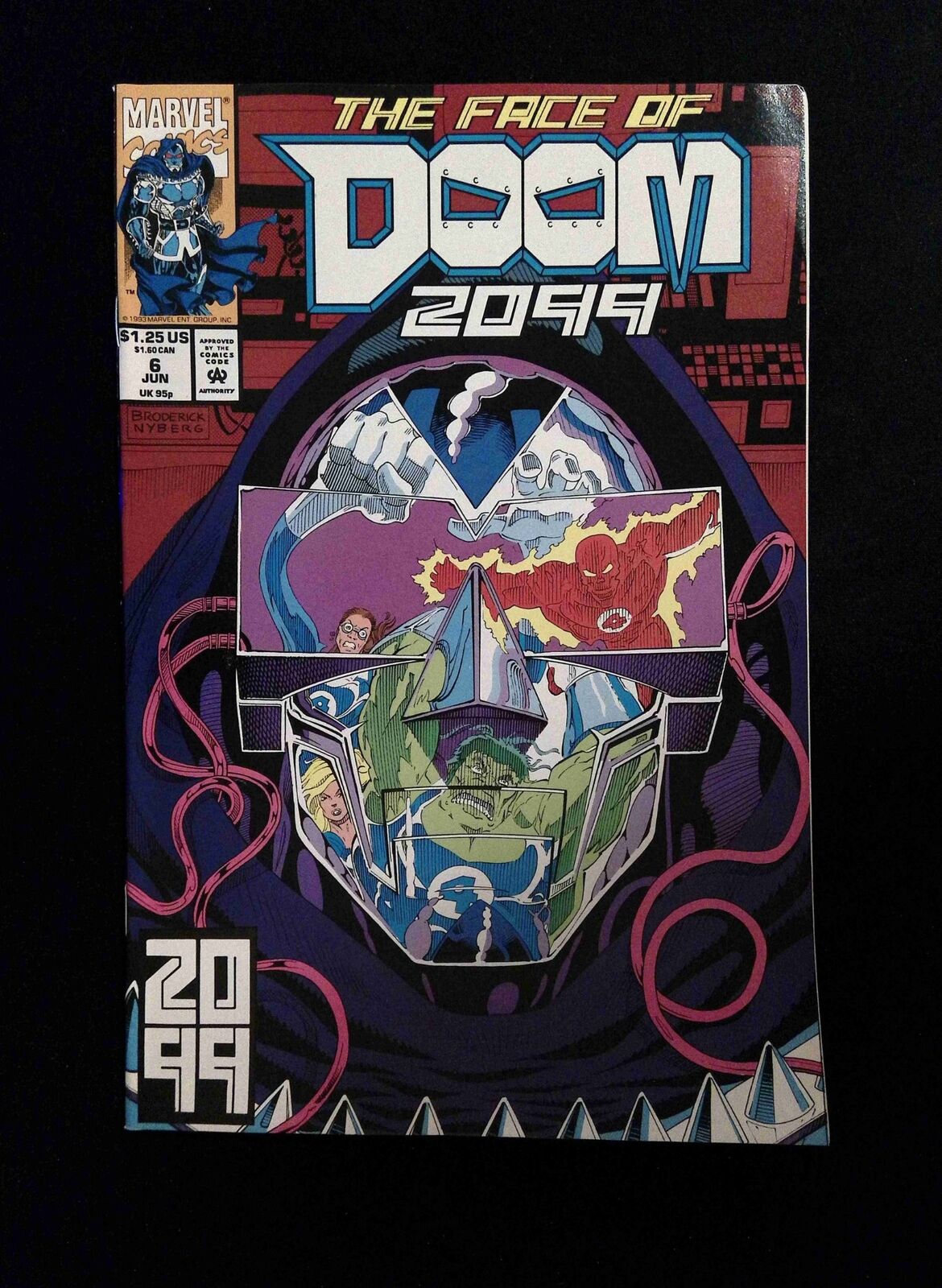 Doom 2099 #6 MARVEL Comics 1993 NM-