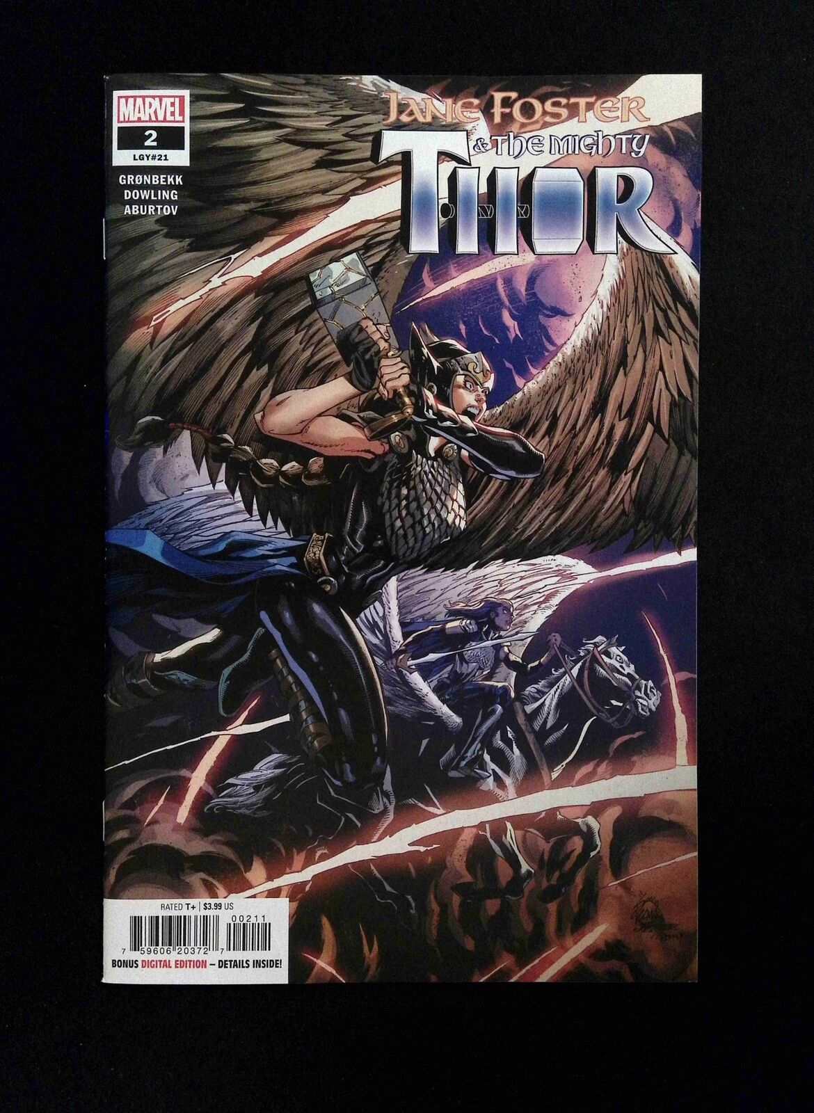 Jane Foster and the Mighty Thor #2 MARVEL Comics 2022 VF/NM