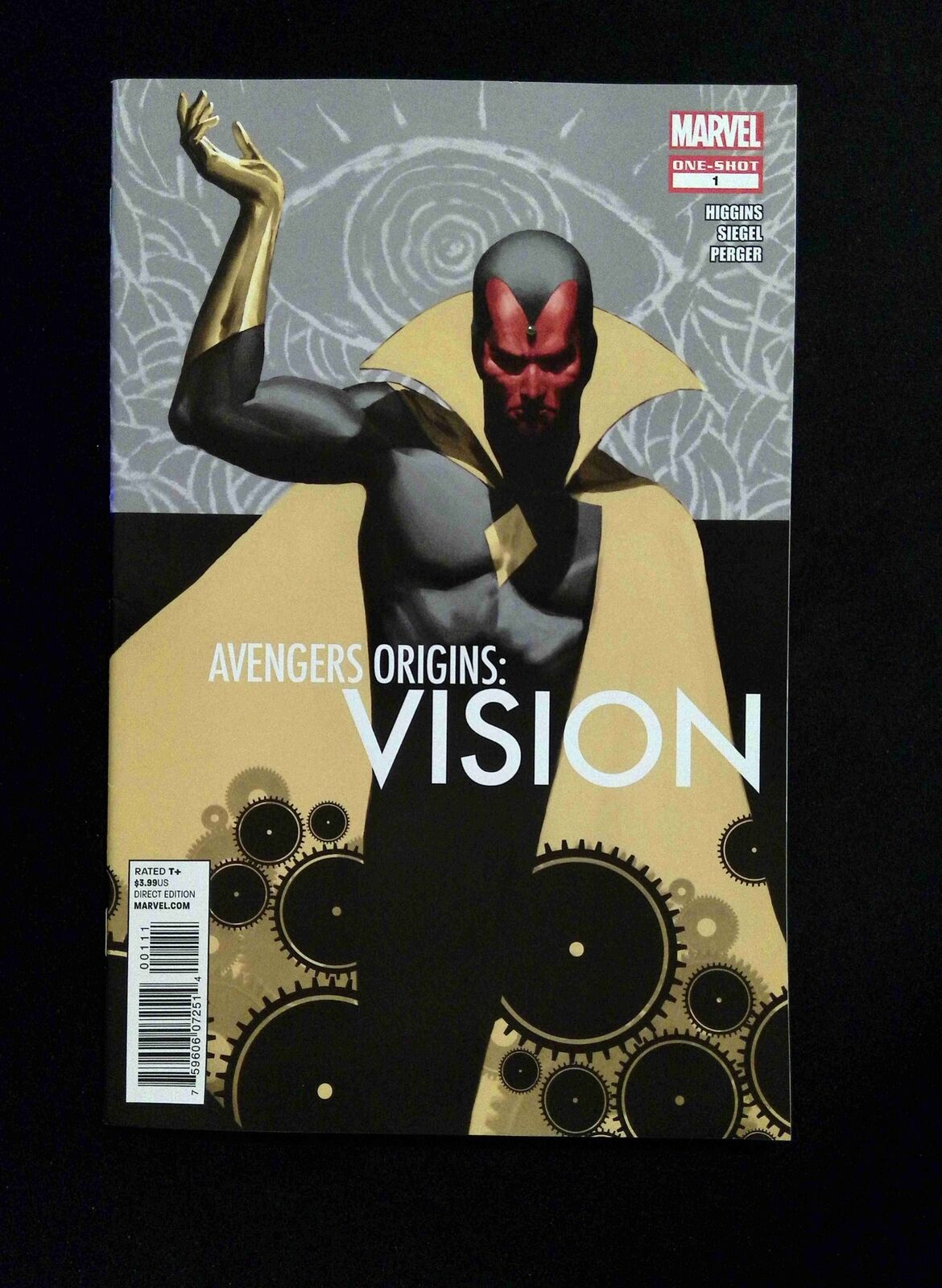 Avengers Origins Vision #1 MARVEL Comics 2012 NM