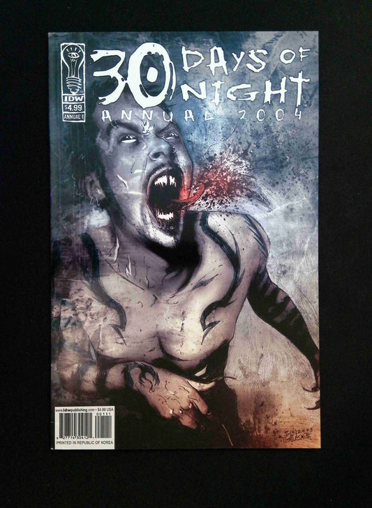 30 Days Of Night Annual #2004  IDW PUBLISHING Comics 2004 NM-
