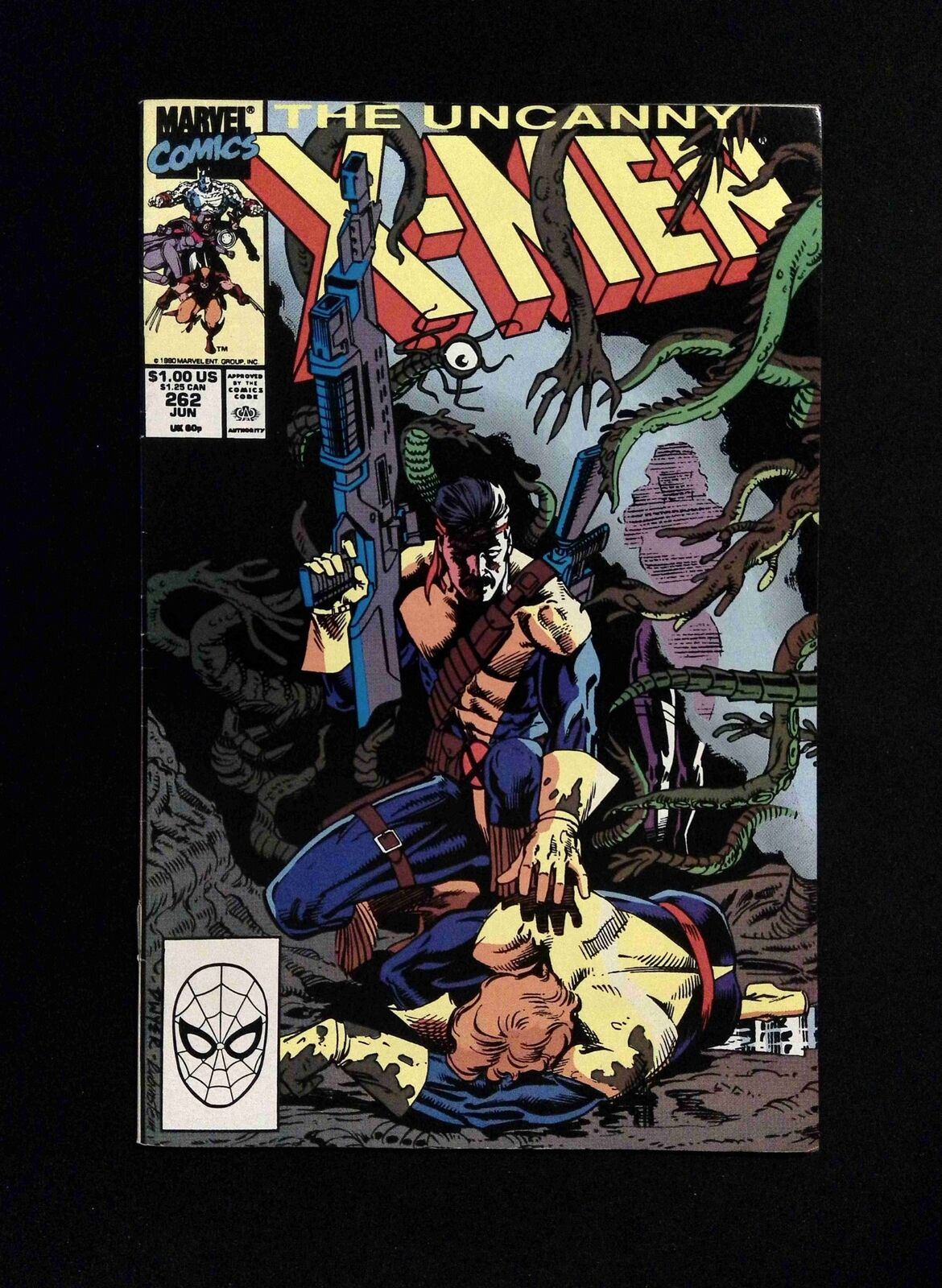 Uncanny X-Men #262 MARVEL Comics 1990 VF