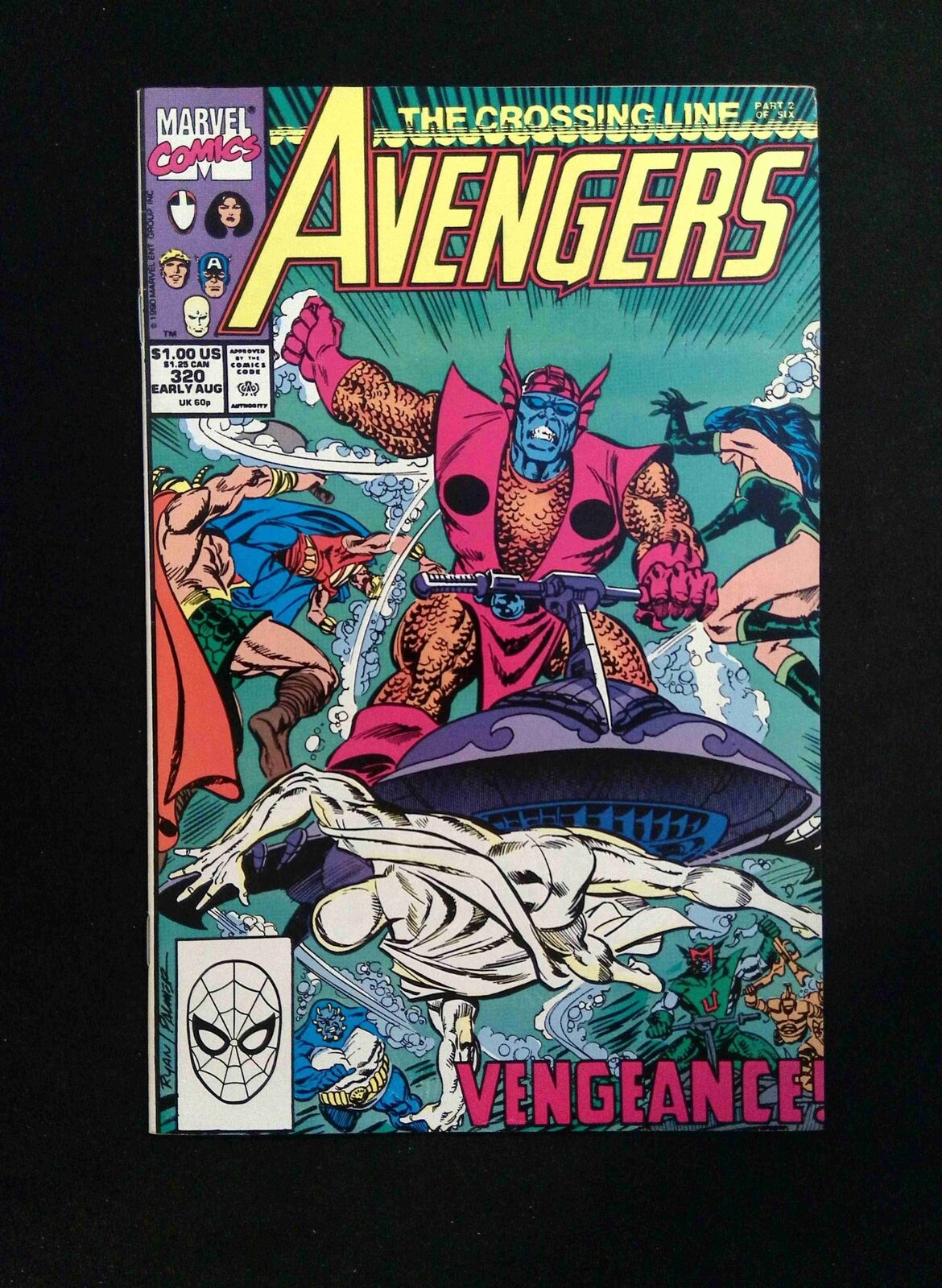 Avengers #320 MARVEL Comics 1990 VF+