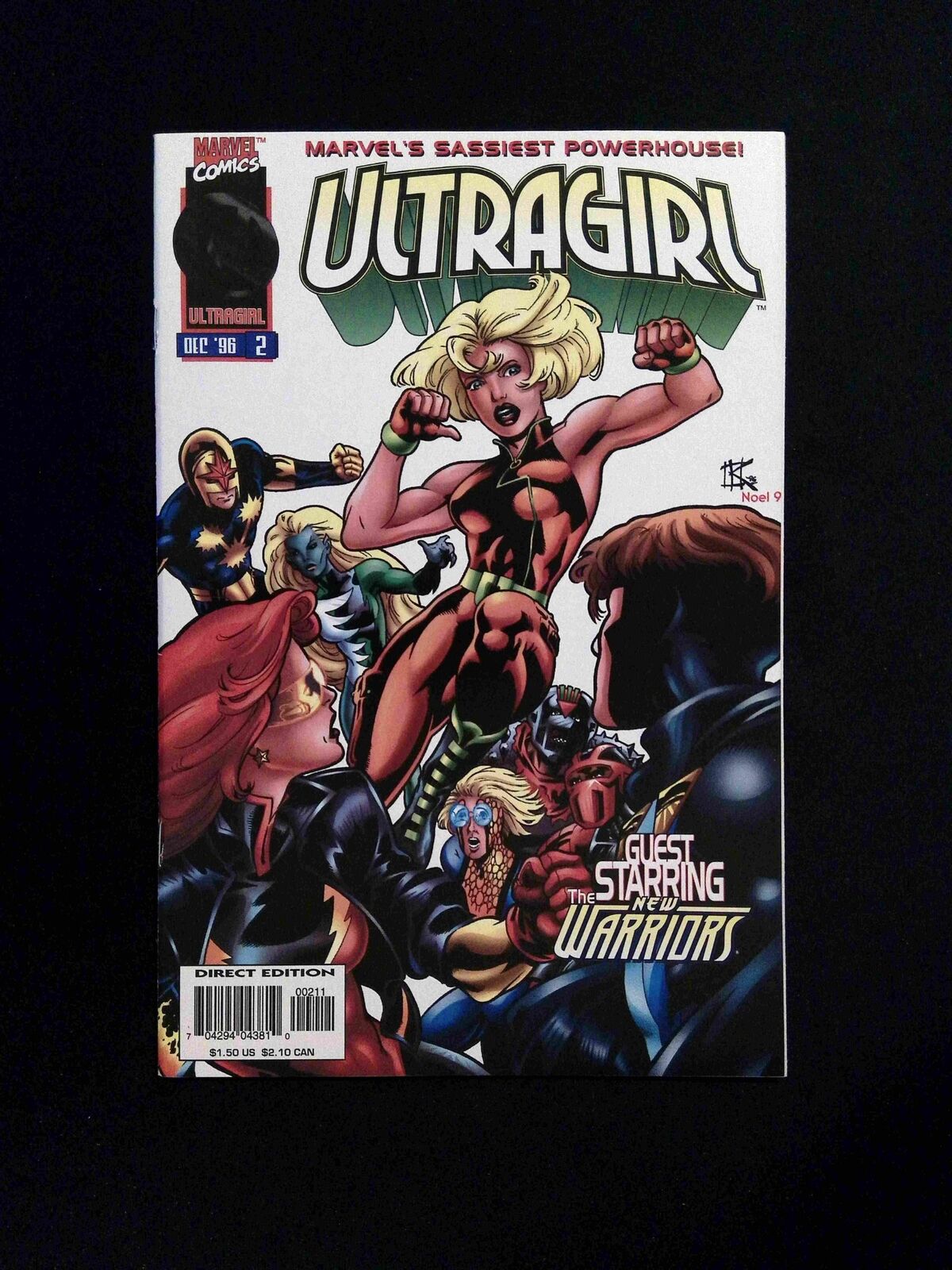 Ultragirl #2 MARVEL Comics 1996 VF+