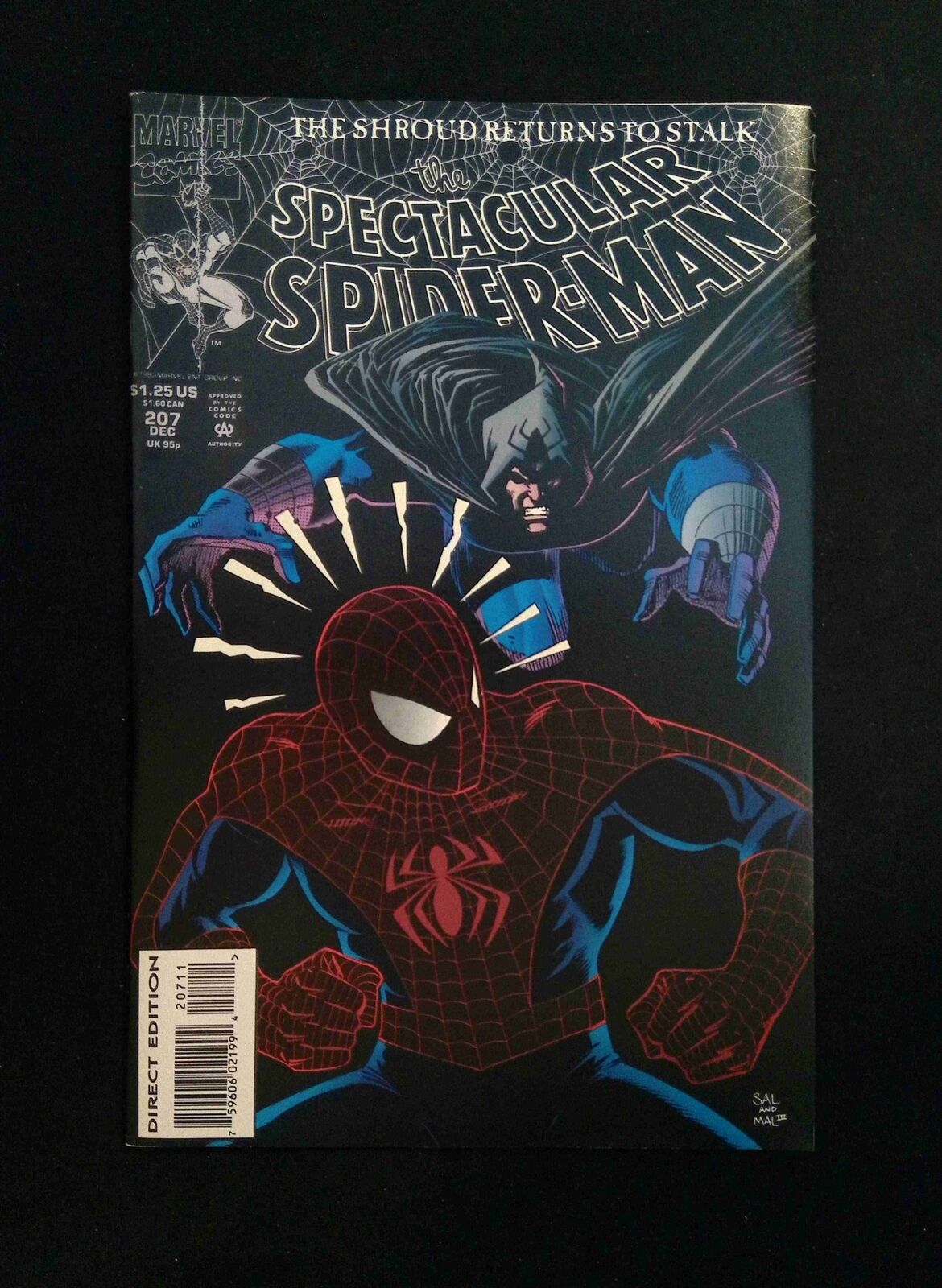 Spectacular Spider-Man #207 MARVEL Comics 1993 VF/NM