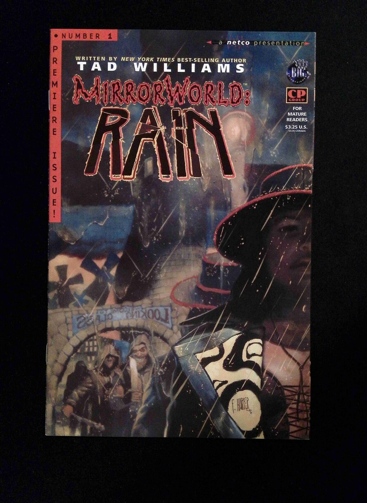 Mirrorworld Rain #1 BIG ENTERTAINMENT Comics 1997 VF+
