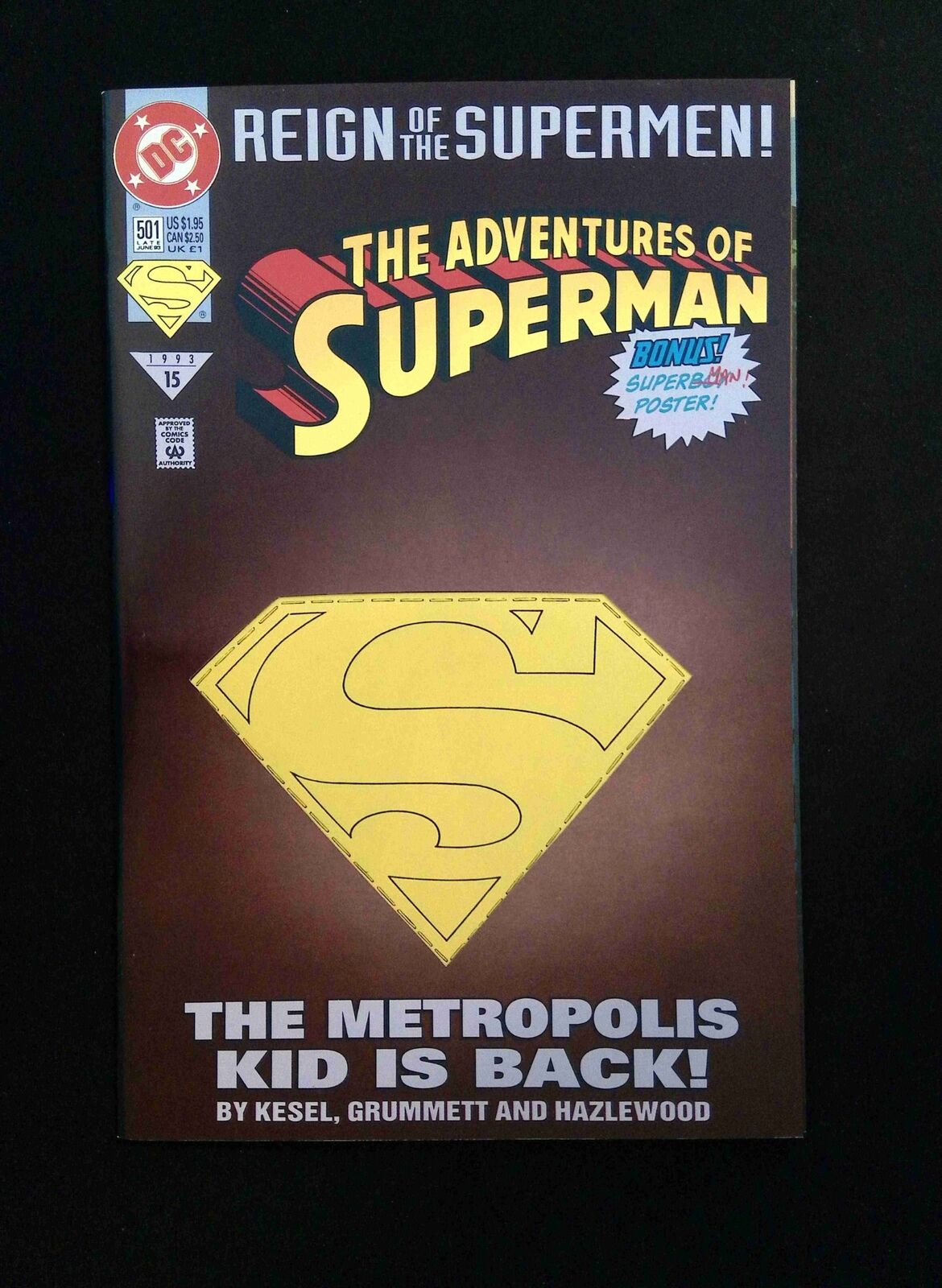 Adventures Of Superman #501 DC Comics 1993 NM-