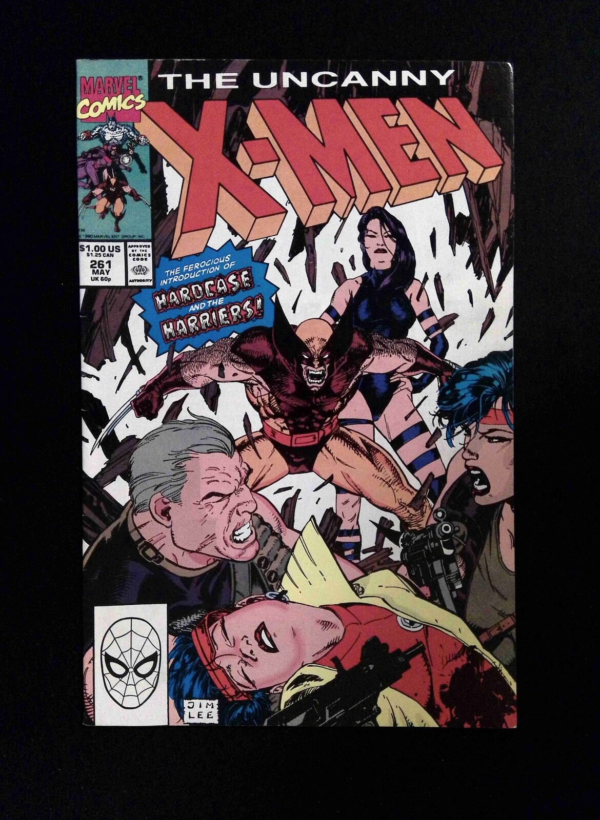 Uncanny X-Men #261 MARVEL Comics 1990 VF+