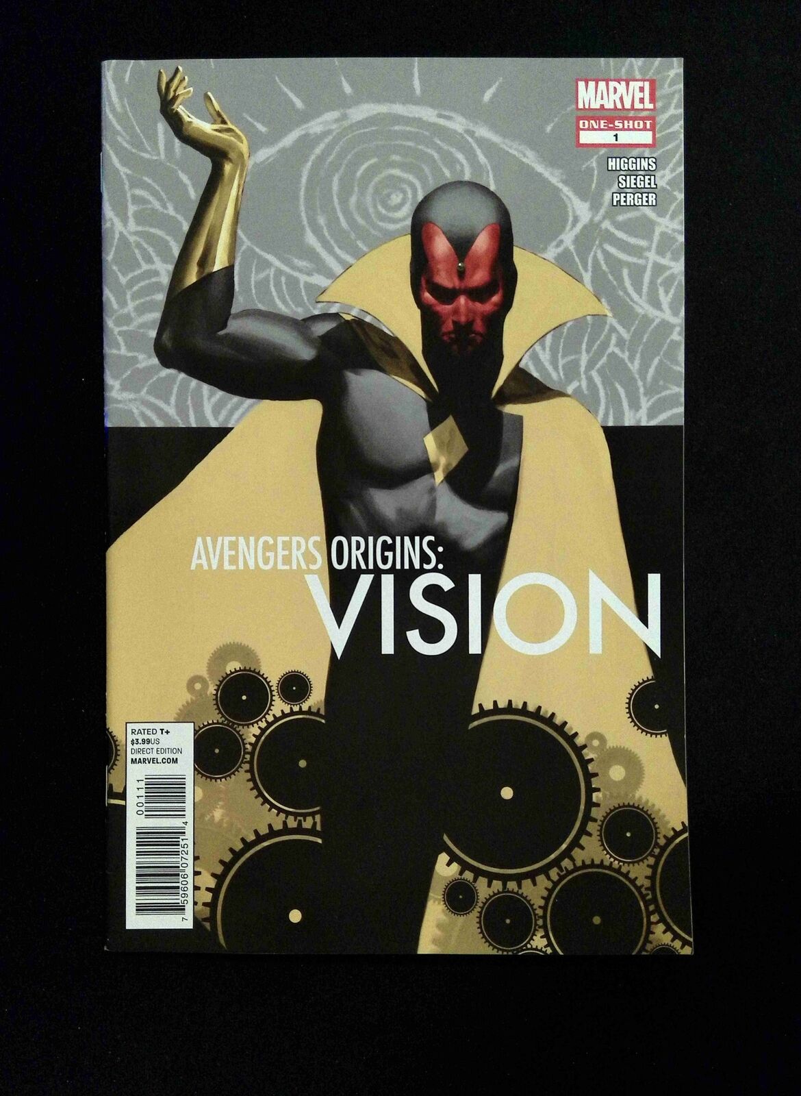 Avengers Origins Vision #1 MARVEL Comics 2012 VF/NM