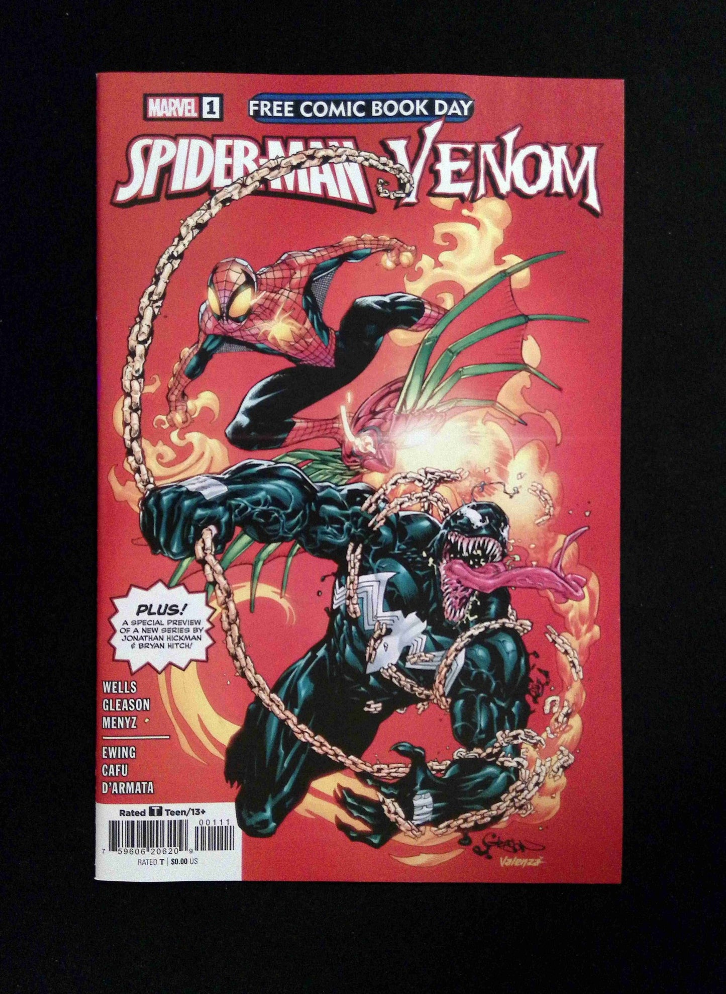 Spider-Man Venom FCBD #1 MARVEL Comics 2023 NM-