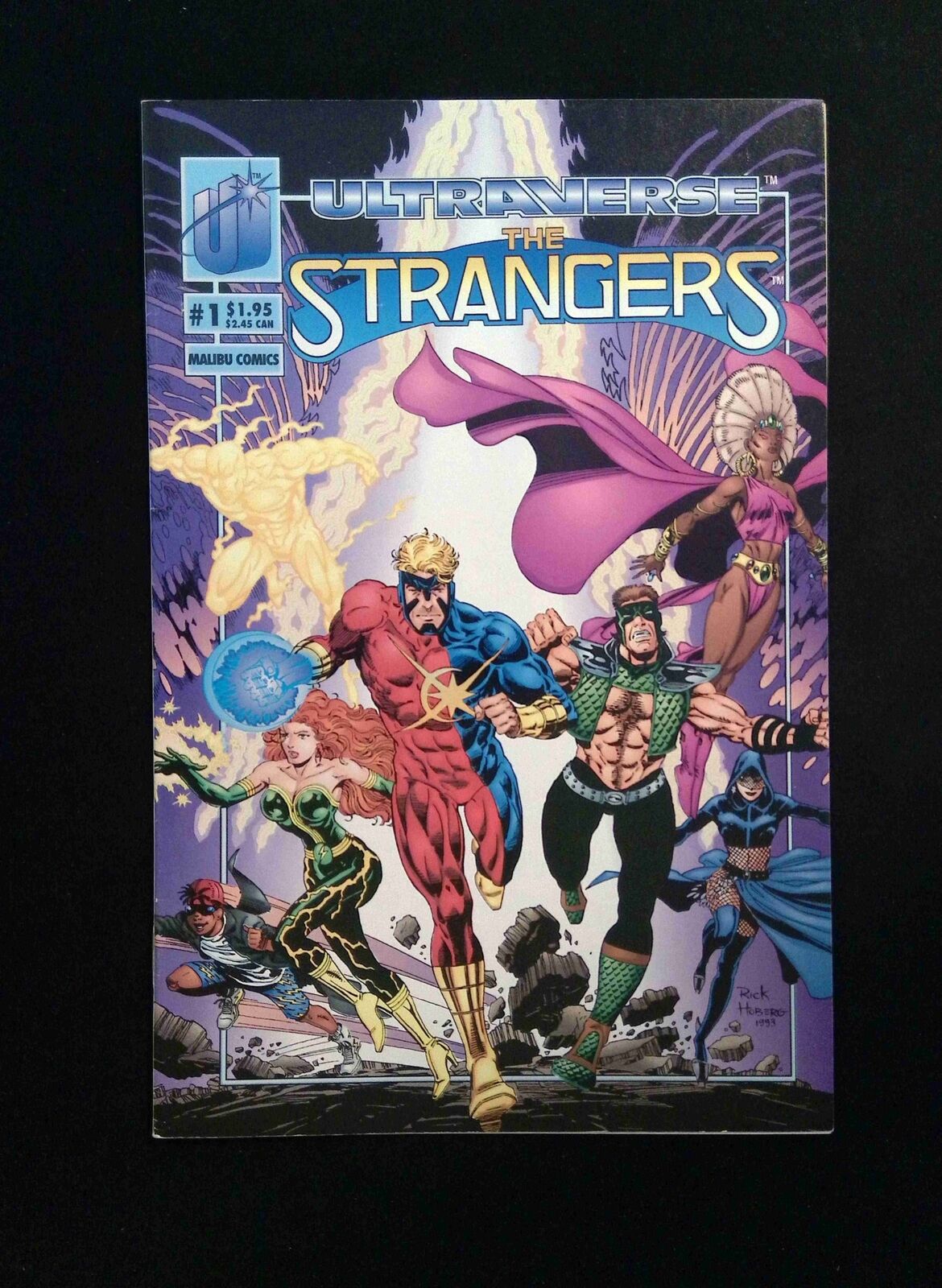 Strangers #1 MALIBU Comics 1993 VF