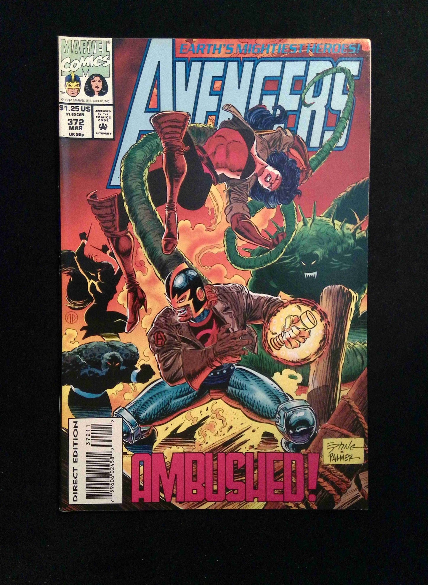Avengers #372 MARVEL Comics 1994 VF+