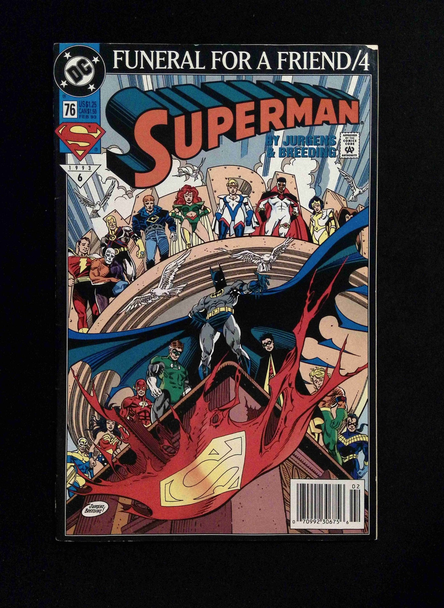 Superman #76 (2ND SERIES) DC Comics 1993 FN NEWSSTAND