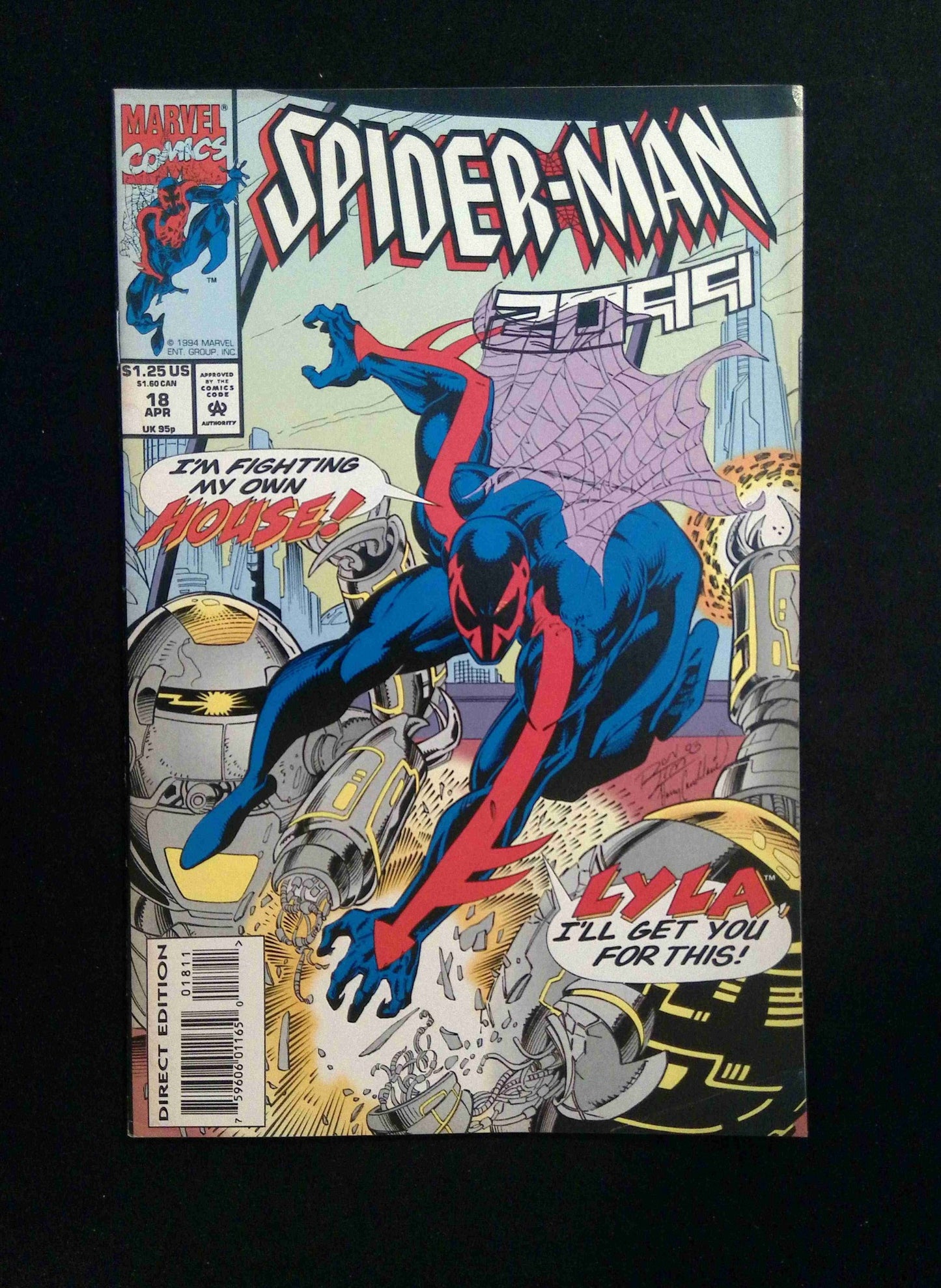 Spider-Man 2099 #18 MARVEL Comics 1994 VF-