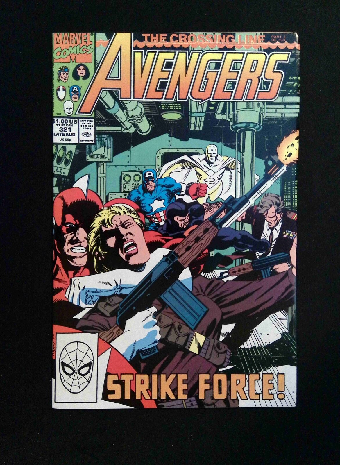 Avengers #321 MARVEL Comics 1990 VF+