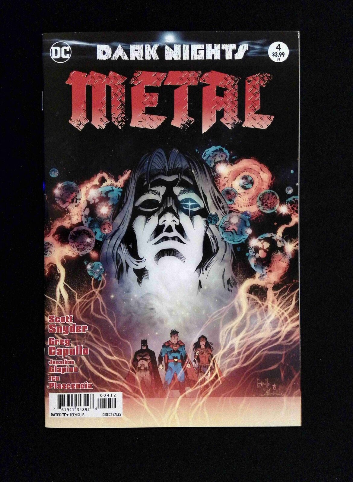 Dark Nights Metal #4E DC Comics 2018 NM+ 2nd Printing Limited 1/25