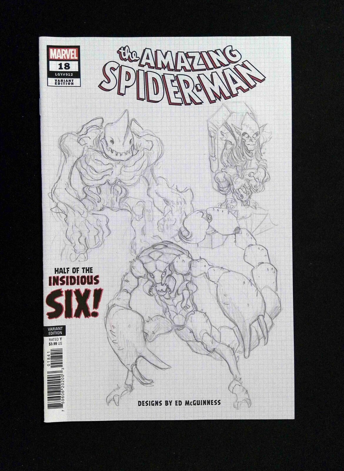 Amazing Spider-Man #18D (7th Series) Marvel Comics 2023 NM+ McGuinness Variant
