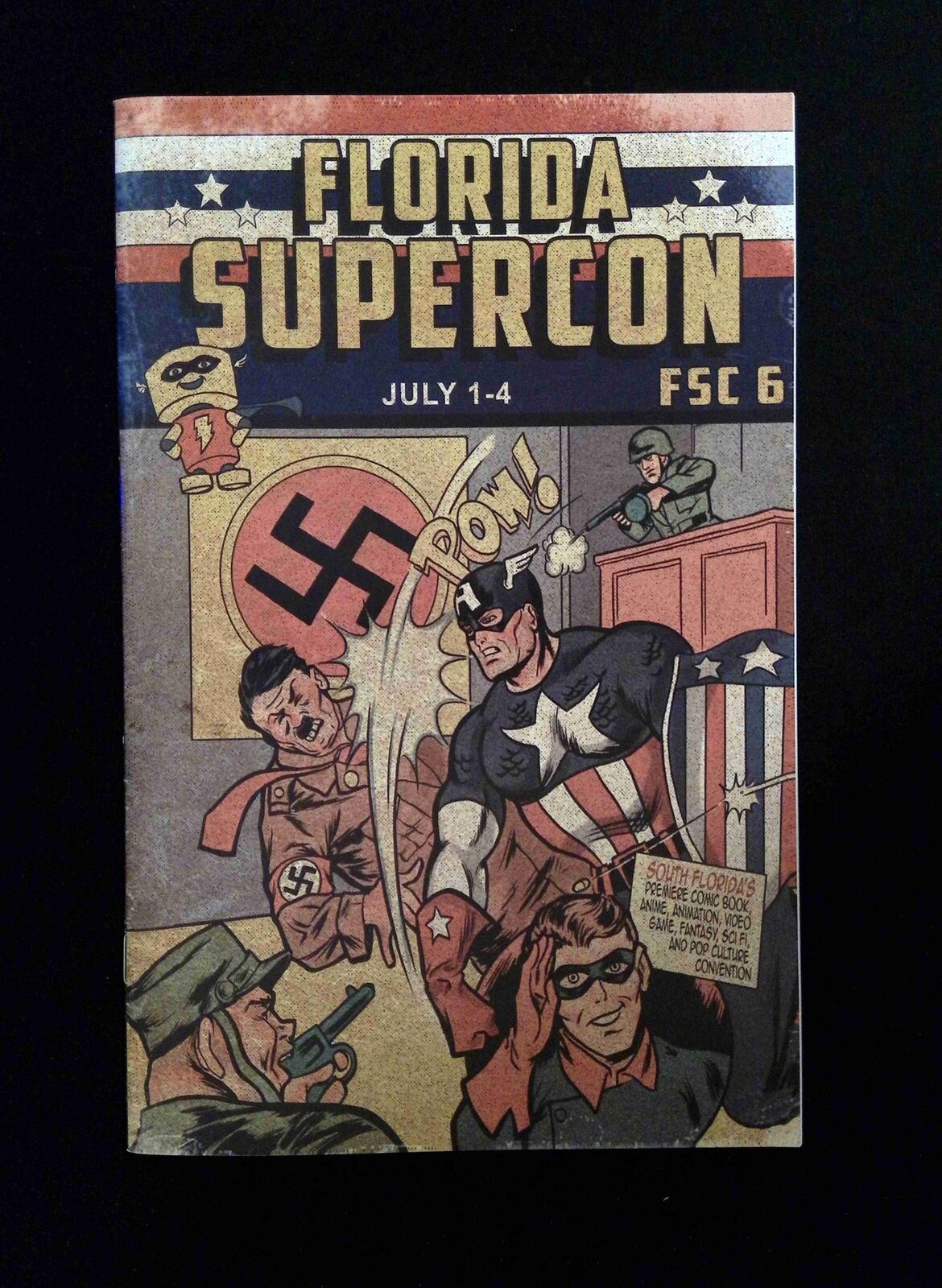 Allen Bellman Supercon Program #1 Comics 2011 VF+