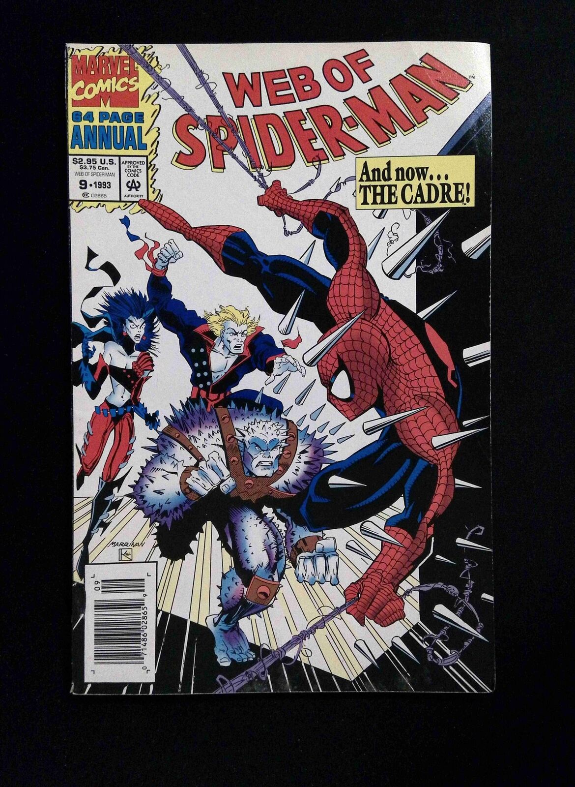 Web Of Spider-Man Annual #9 Marvel Comics 1993 FN/VF Newsstand