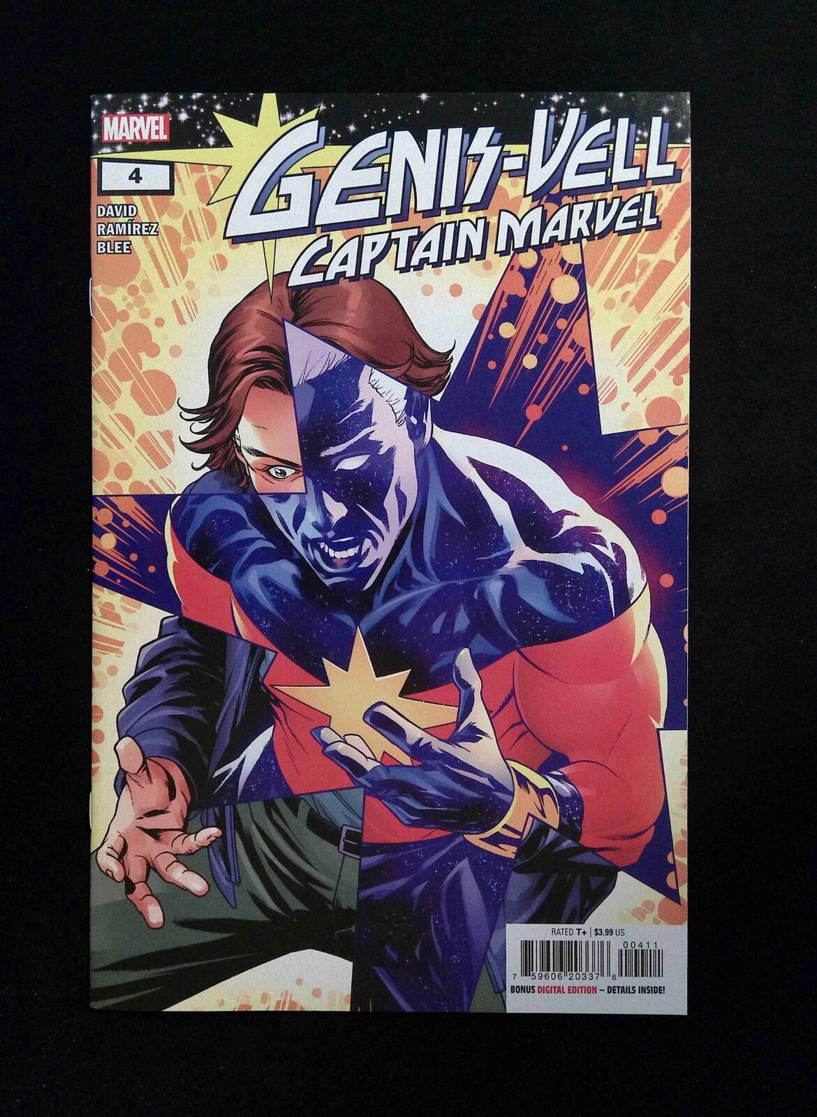 Genis-Vell Captain Marvel #4 Marvel Comics 2022 NM-