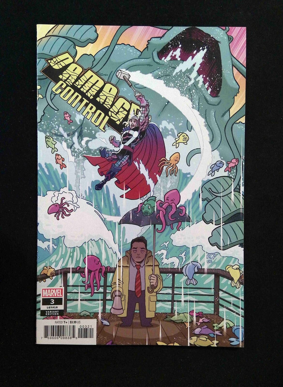 Damage Control #3B Marvel Comics 2023 NM- Fleecs Variant