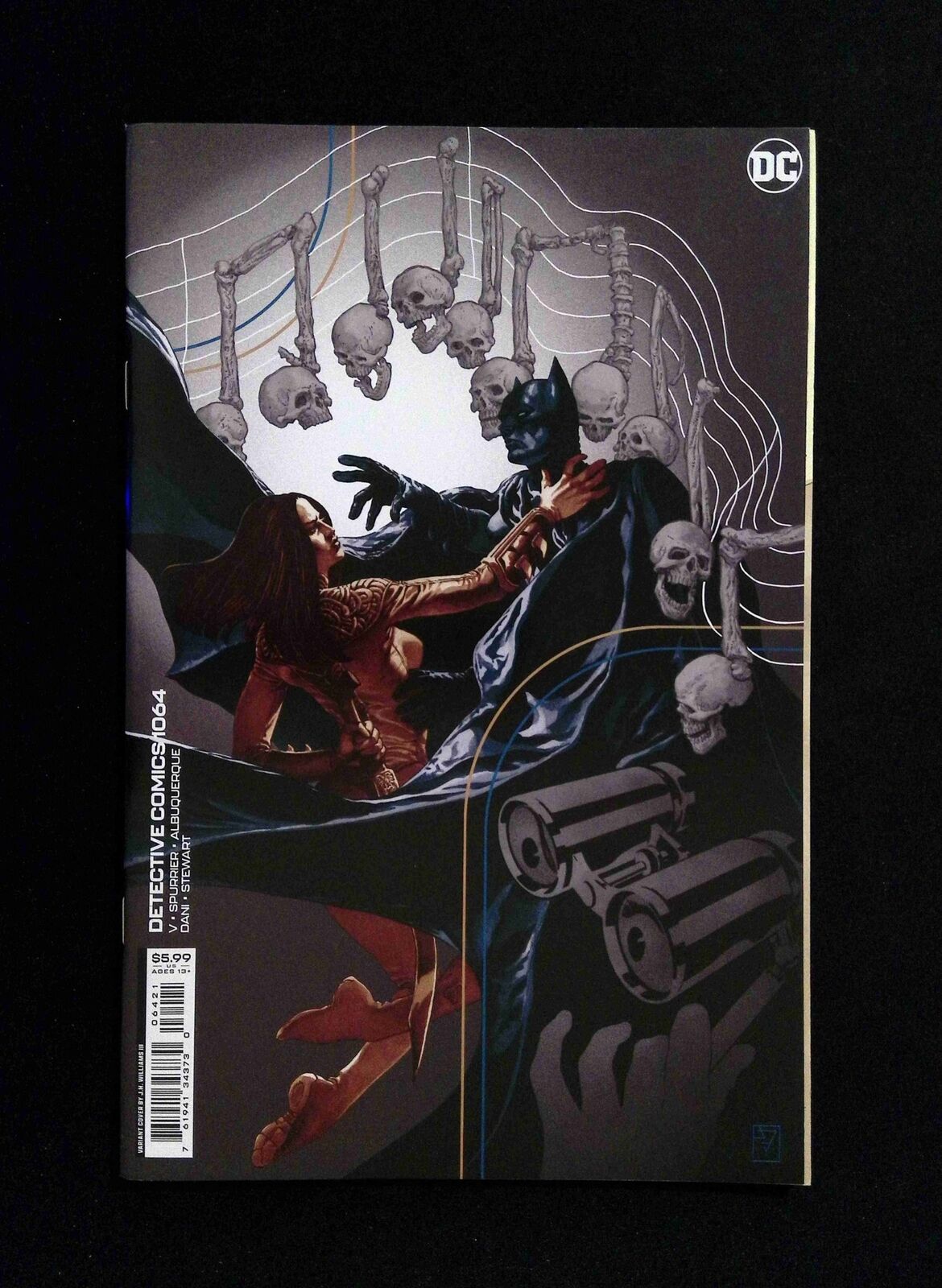 Detective Comics #1064B (3rd Series) DC Comics 2022 NM JH Williams III Variant